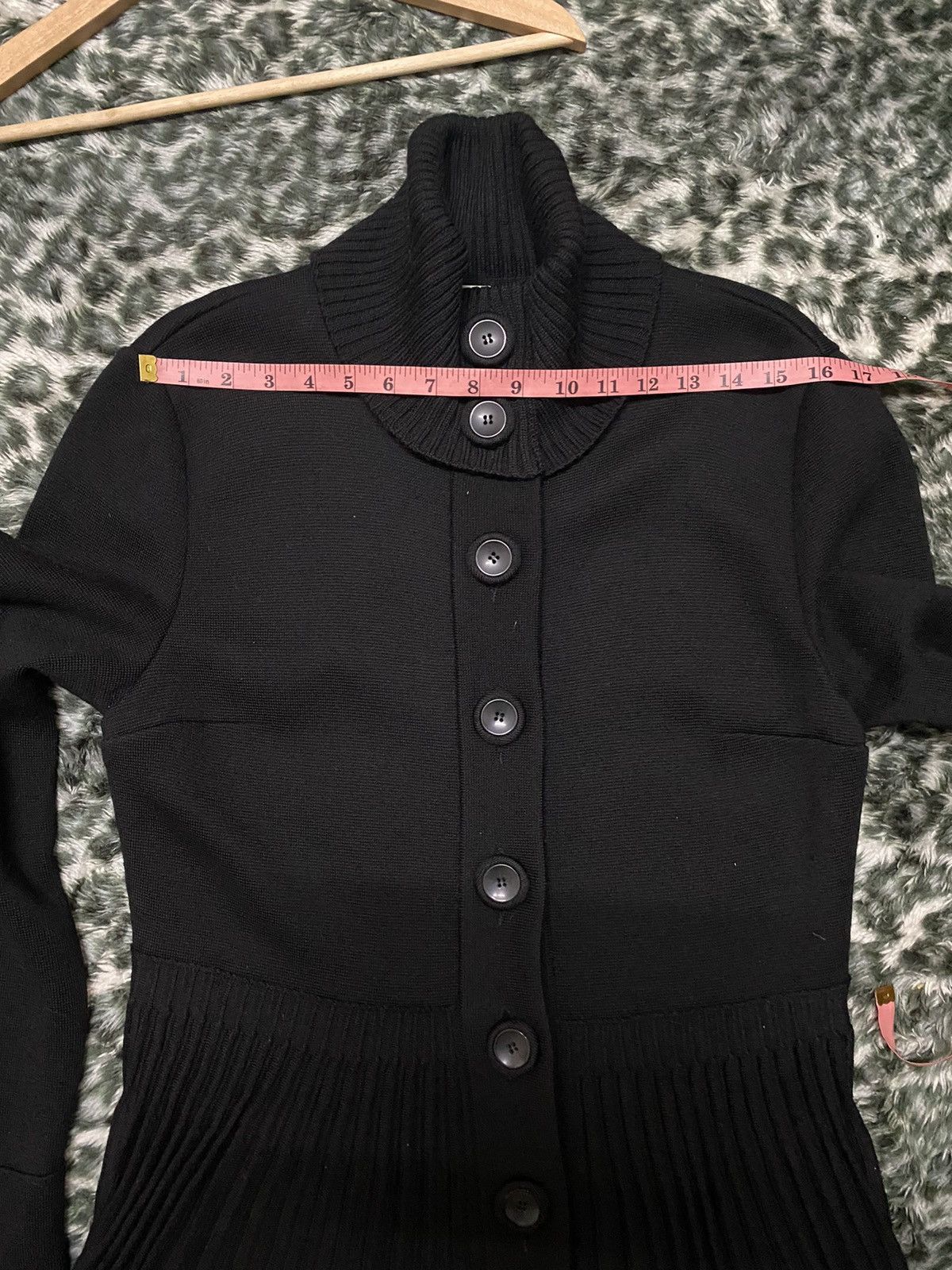 Valentino VALENTINO DARK LUXURY WOOL ELEGANT MIDI DRESS/CARDIGAN Size L / US 10 / IT 46 - 16 Thumbnail