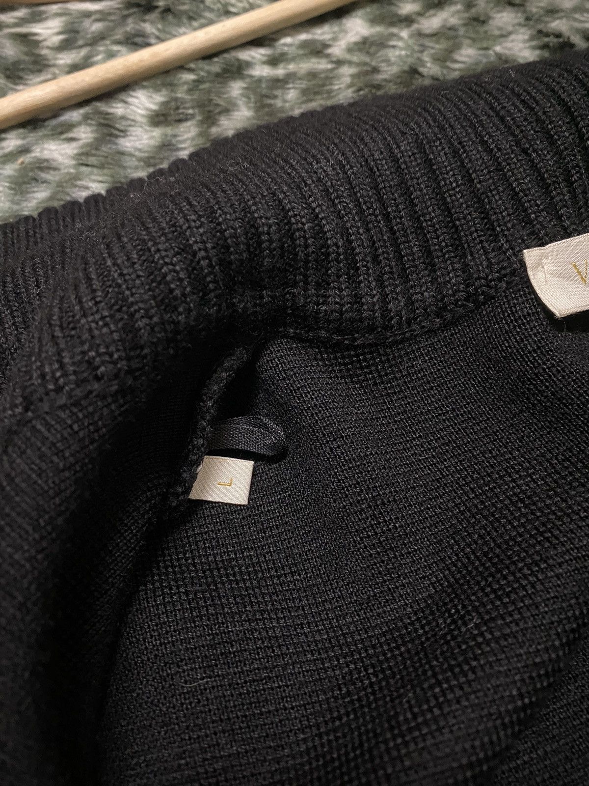 Valentino VALENTINO DARK LUXURY WOOL ELEGANT MIDI DRESS/CARDIGAN Size L / US 10 / IT 46 - 12 Thumbnail