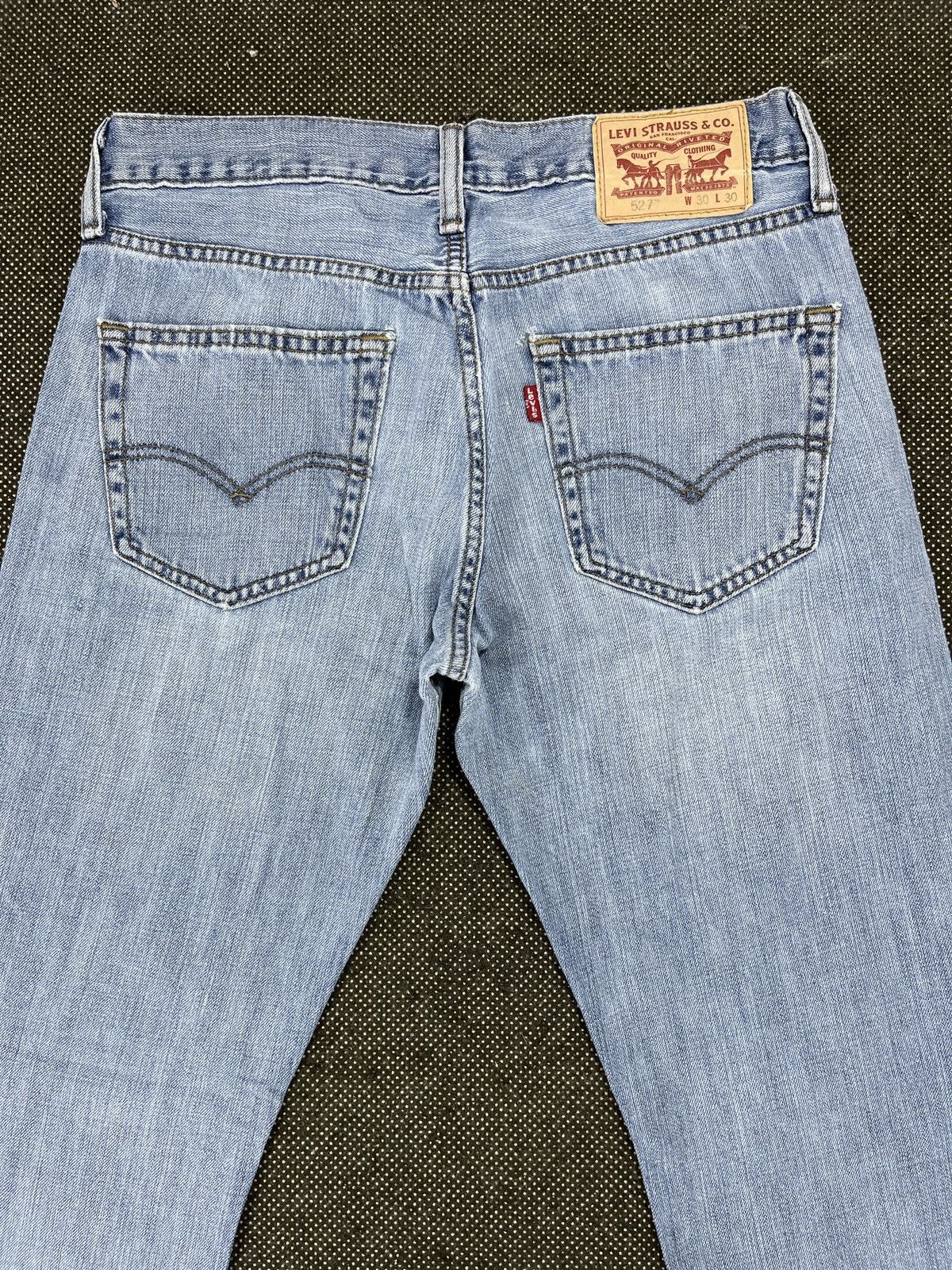 Levi's Light Blue Vintage Levis 527 Flare Jeans - J699 Size US 30 / EU 46 - 4 Thumbnail