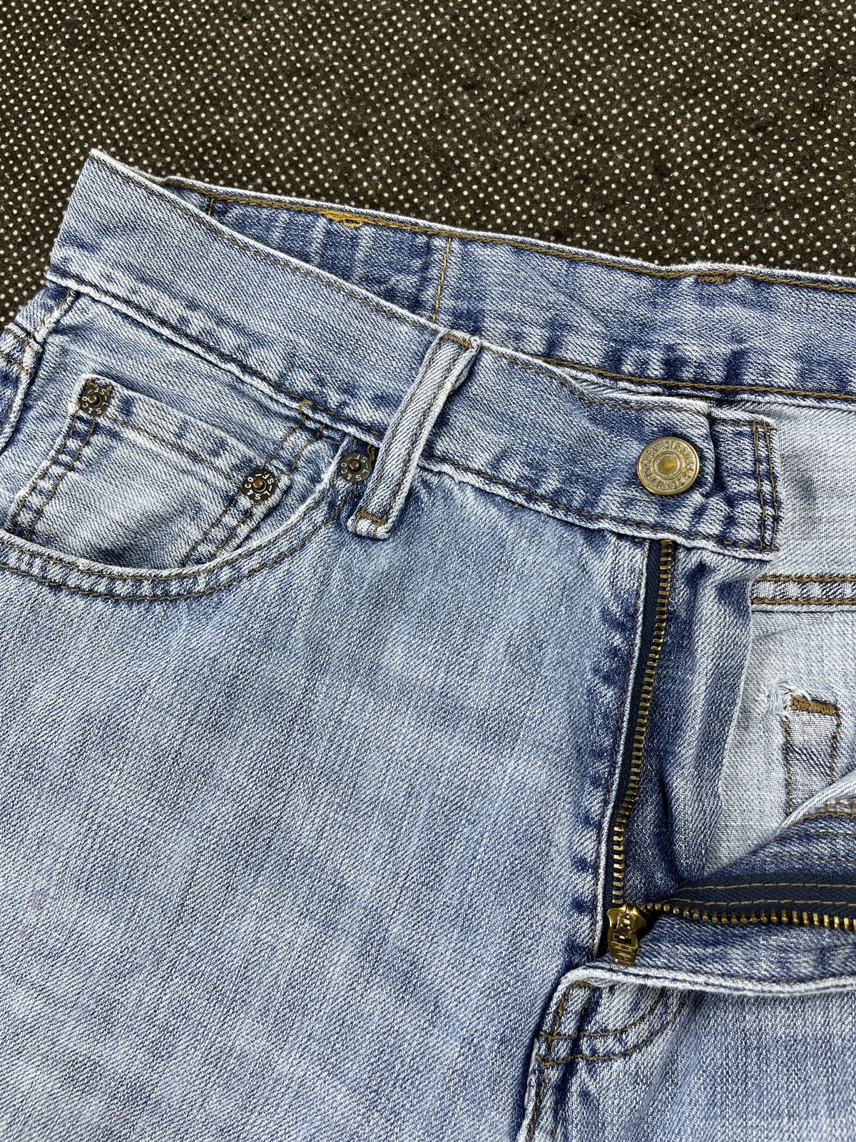 Levi's Light Blue Vintage Levis 527 Flare Jeans - J699 Size US 30 / EU 46 - 6 Thumbnail