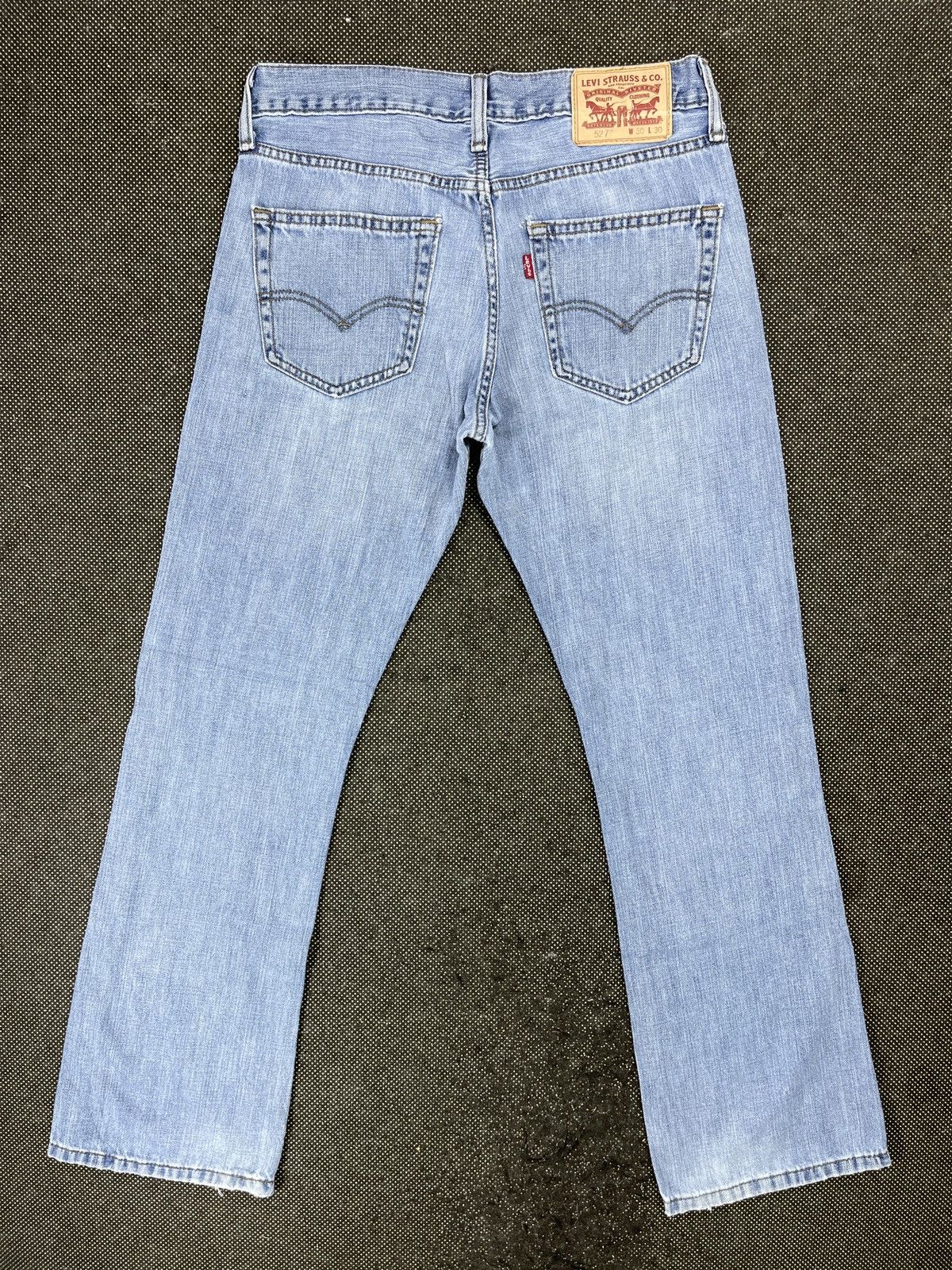 Levi's Light Blue Vintage Levis 527 Flare Jeans - J699 Size US 30 / EU 46 - 2 Thumbnail