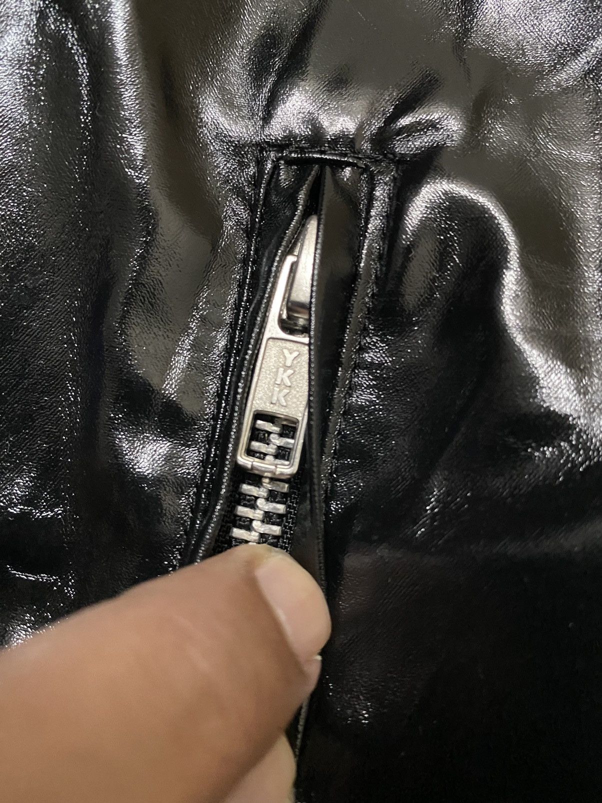 Jean Paul Gaultier VINTAGE CRACKED WAXED LIGHT JACKET JPG FOR SEPT PREMIERES Size S / US 4 / IT 40 - 7 Thumbnail