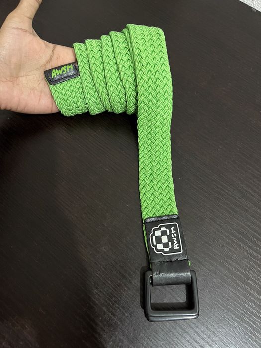 Buckle Awsm Braided Canvas Belt Grailed