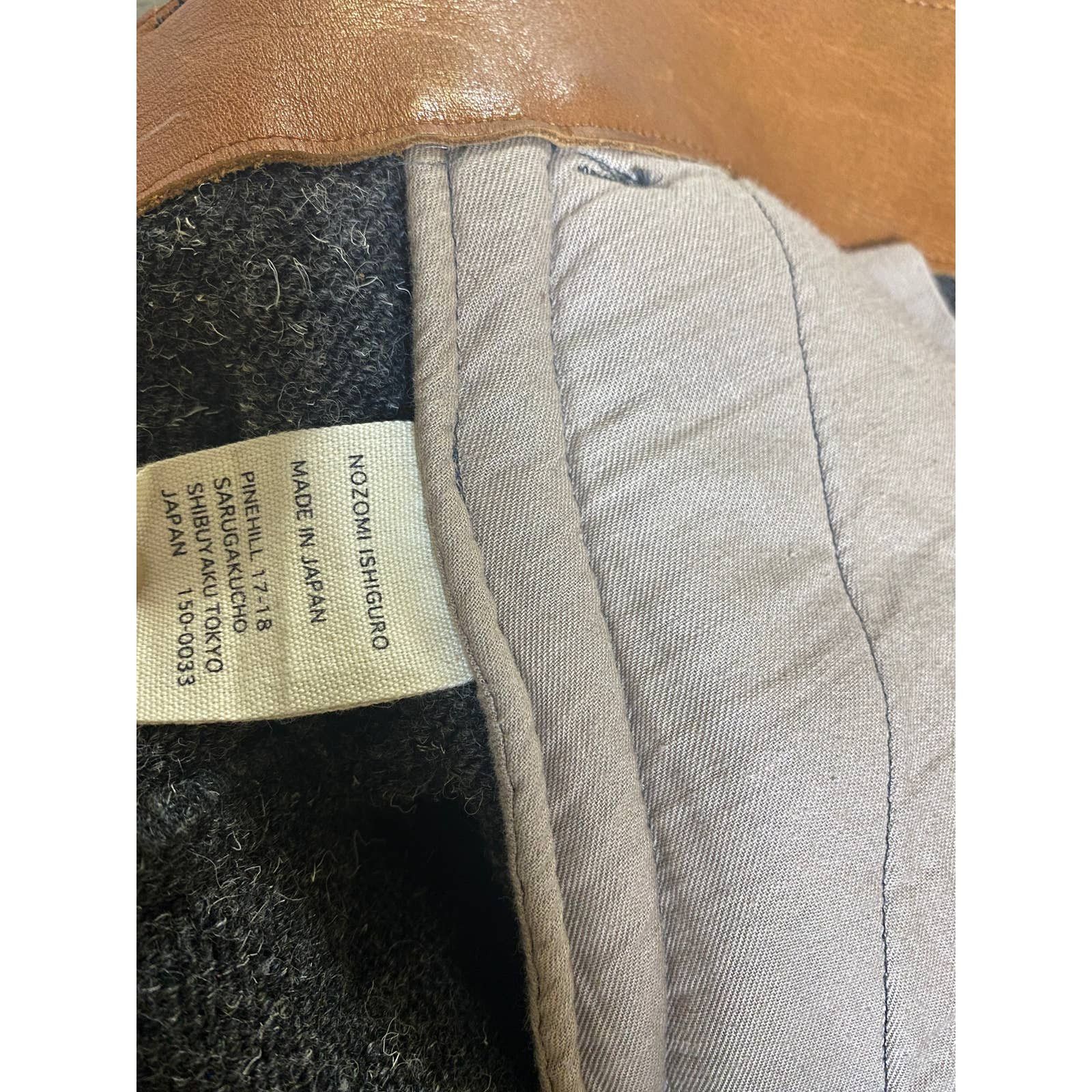 Nozomi Ishiguro Nozomi Ishiguro Wool Trouser | Grailed