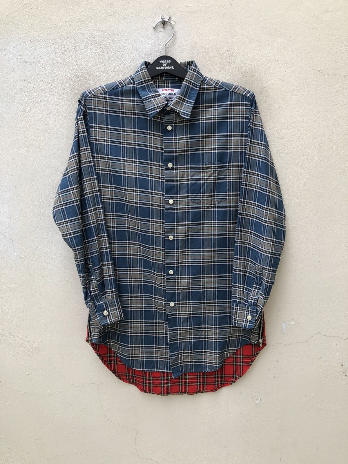 Hiroshi Fujiwara EFFECTEN Japan Special Edition Seditionaries Long Shirt Size US M / EU 48-50 / 2 - 7 Thumbnail