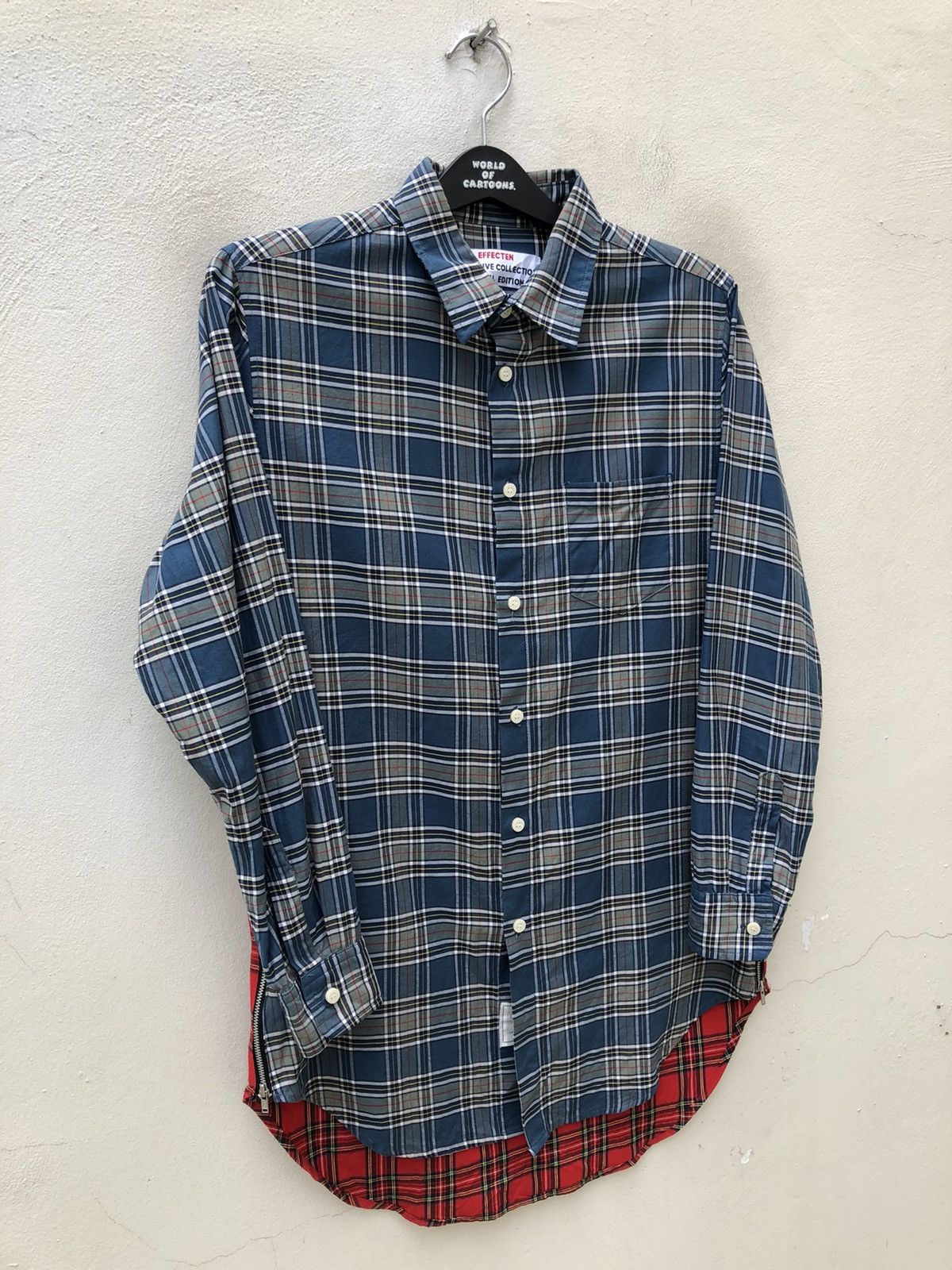 Hiroshi Fujiwara EFFECTEN Japan Special Edition Seditionaries Long Shirt Size US M / EU 48-50 / 2 - 11 Thumbnail