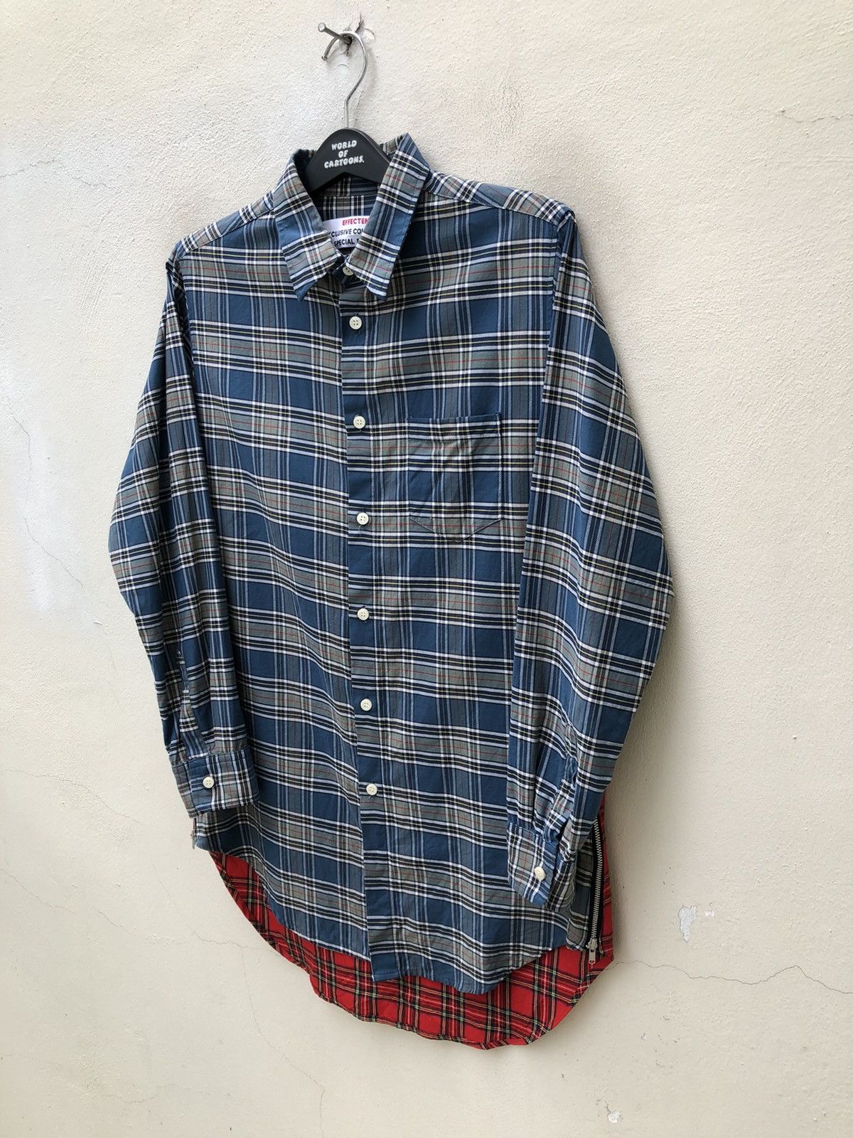 Hiroshi Fujiwara EFFECTEN Japan Special Edition Seditionaries Long Shirt Size US M / EU 48-50 / 2 - 10 Thumbnail