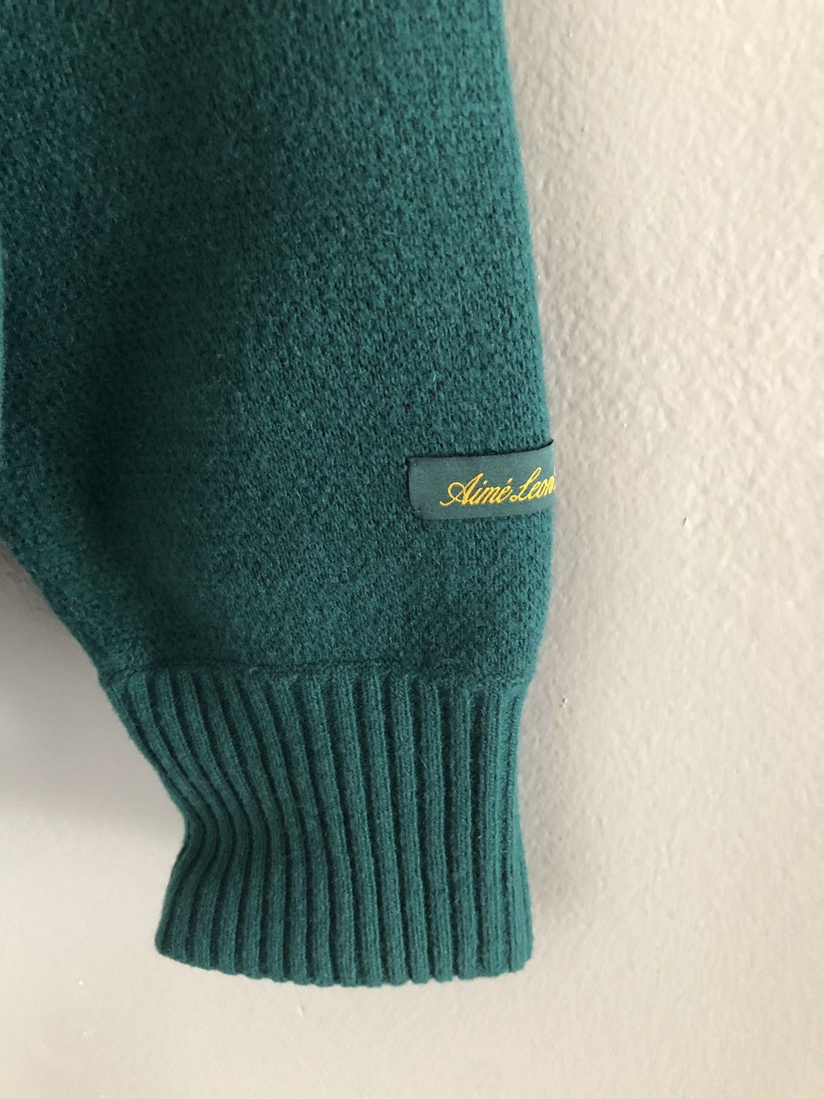 Aime Leon Dore Aime Leon Dore FW19 Range Rover Wool Sweater Knit Green XL Size US XL / EU 56 / 4 - 7 Thumbnail