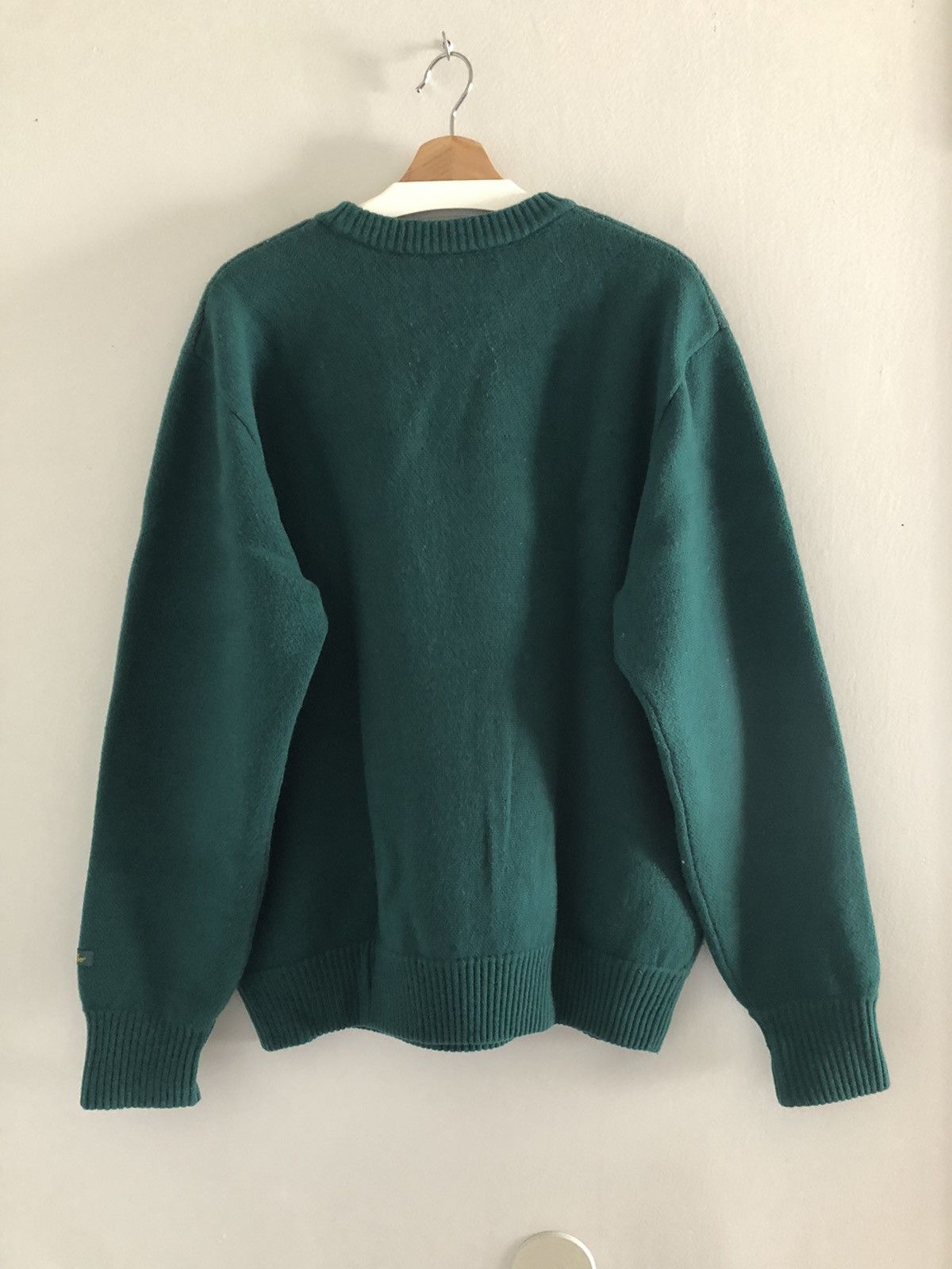 Aime Leon Dore Aime Leon Dore FW19 Range Rover Wool Sweater Knit Green XL Size US XL / EU 56 / 4 - 4 Thumbnail