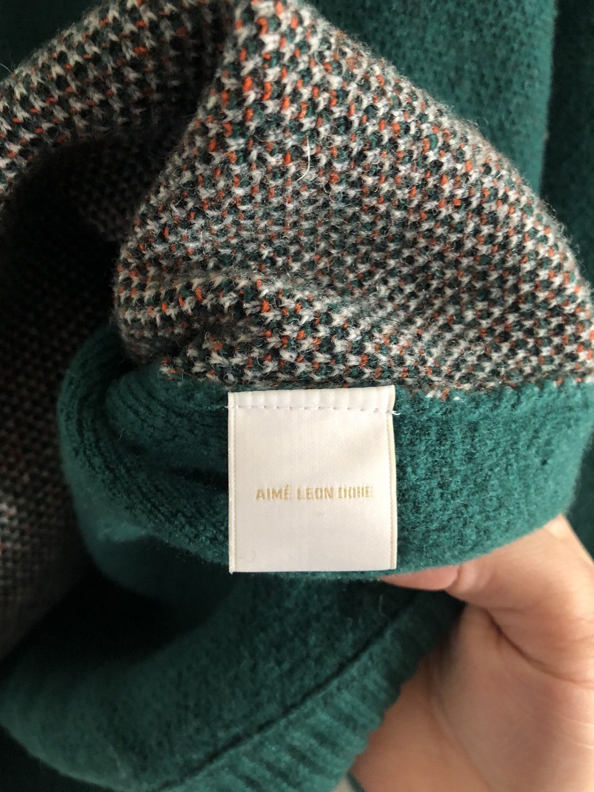 Aime Leon Dore Aime Leon Dore FW19 Range Rover Wool Sweater Knit Green XL Size US XL / EU 56 / 4 - 9 Thumbnail