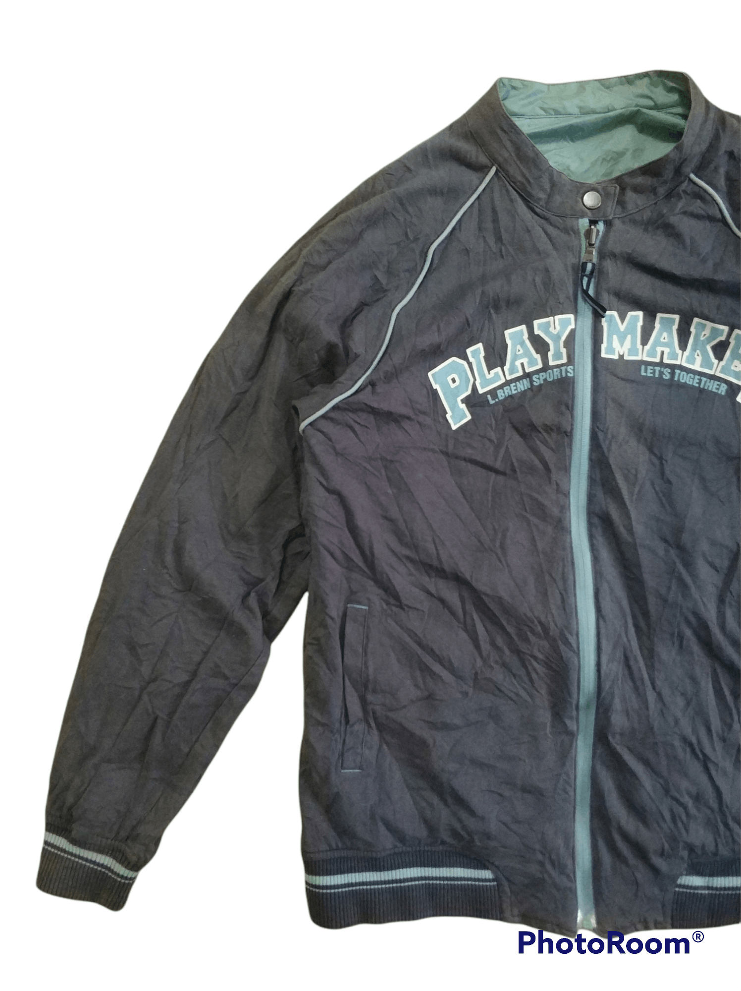 Japanese Brand 🔥Sun Faded Reversible L. Brenn Playmaker Zipper Jacket Size US S / EU 44-46 / 1 - 4 Thumbnail