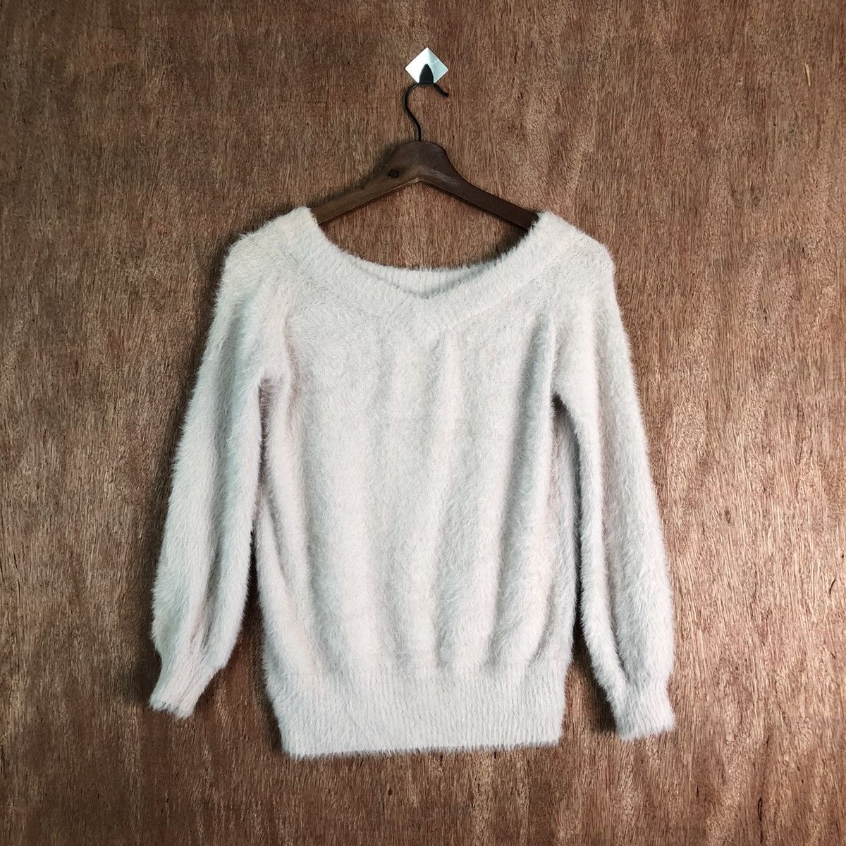 Fun soft Shag Shaggy Fur Mohair Knitwear #6573