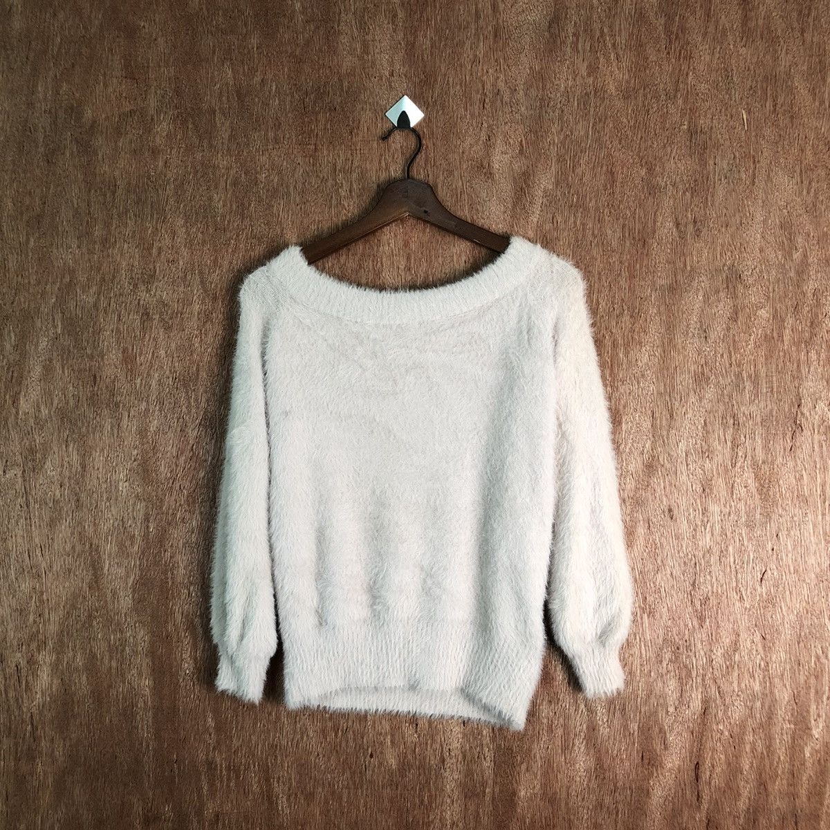Homespun Knitwear Fun soft Shag Shaggy Fur Mohair Knitwear #6573 Size S / US 4 / IT 40 - 4 Thumbnail