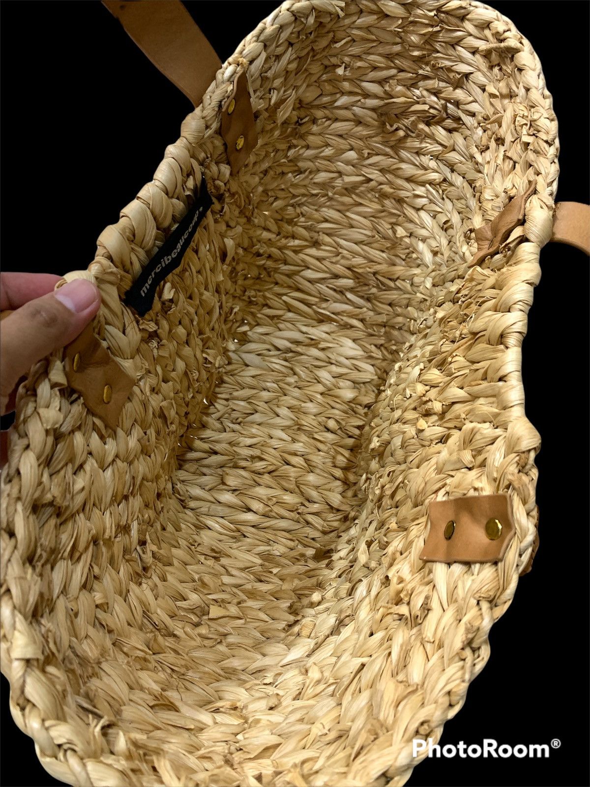 Issey Miyake × mercibeaucoup MERCIBEAUCOUP X MOOMIN CHARACTERS SEAGRASS STRAW TOTE BAG Size ONE SIZE - 11 Thumbnail