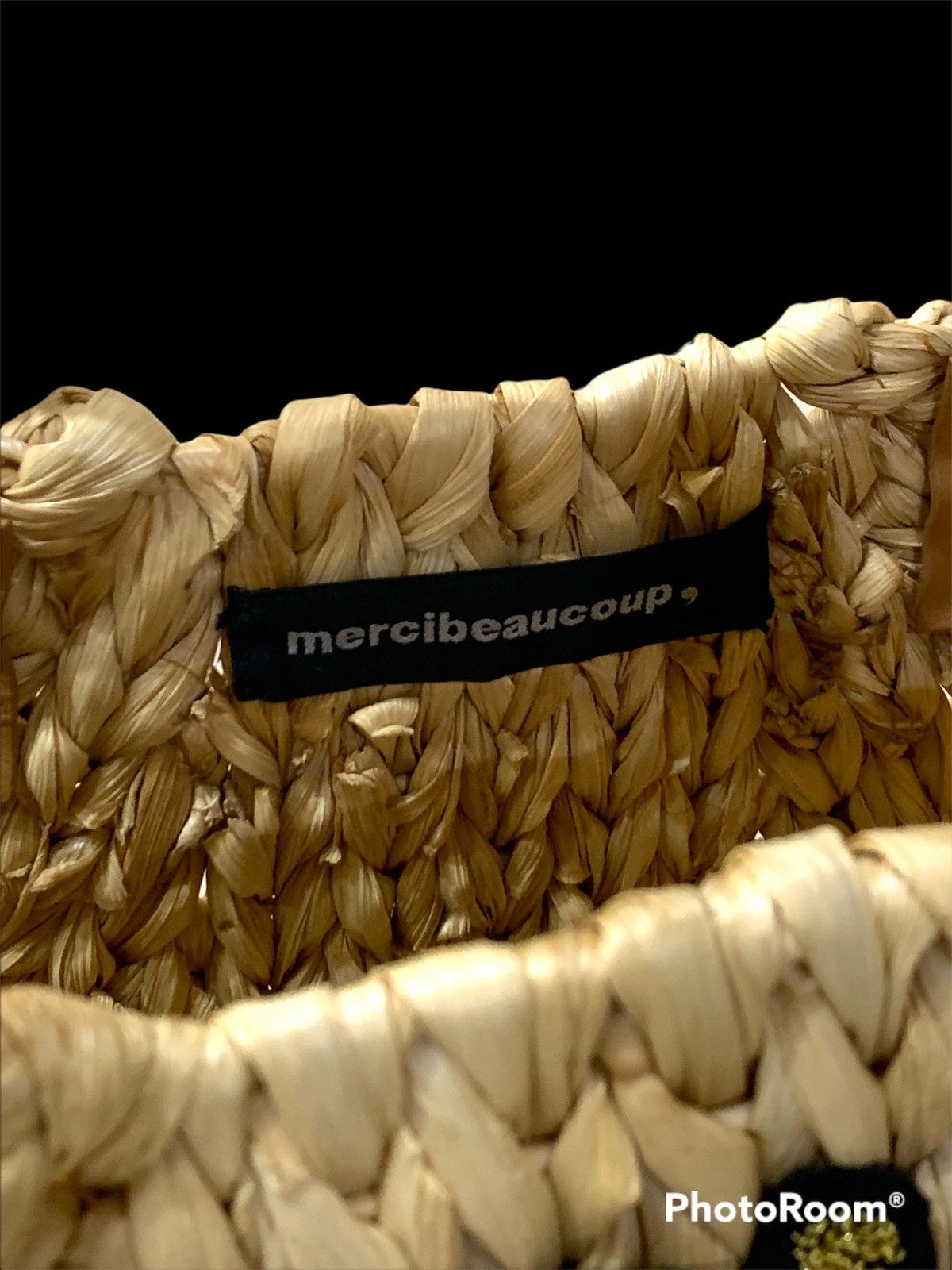 Issey Miyake × mercibeaucoup MERCIBEAUCOUP X MOOMIN CHARACTERS SEAGRASS STRAW TOTE BAG Size ONE SIZE - 5 Thumbnail