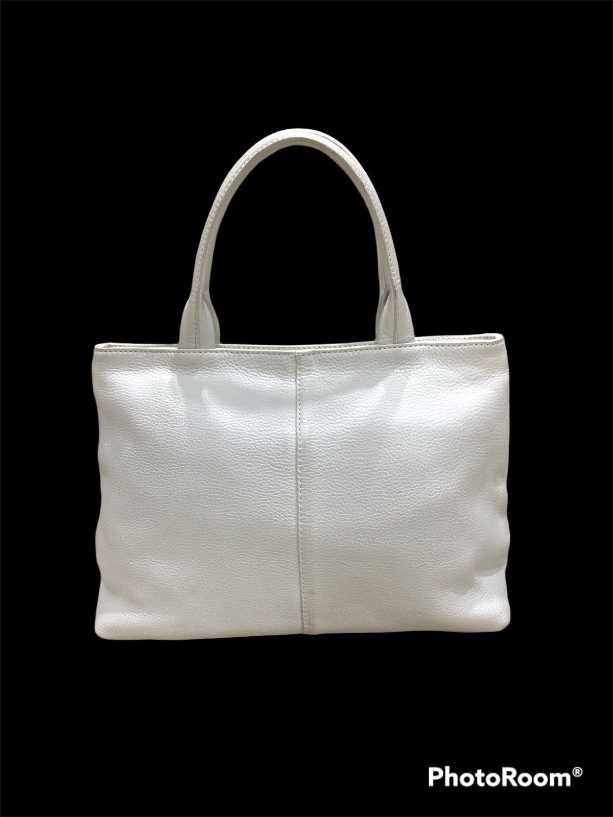 Issey Miyake × Vintage MIYAKE DESIGN STUDIO OFF WHITE LEATHER SHOULDER BAG Size ONE SIZE - 2 Thumbnail