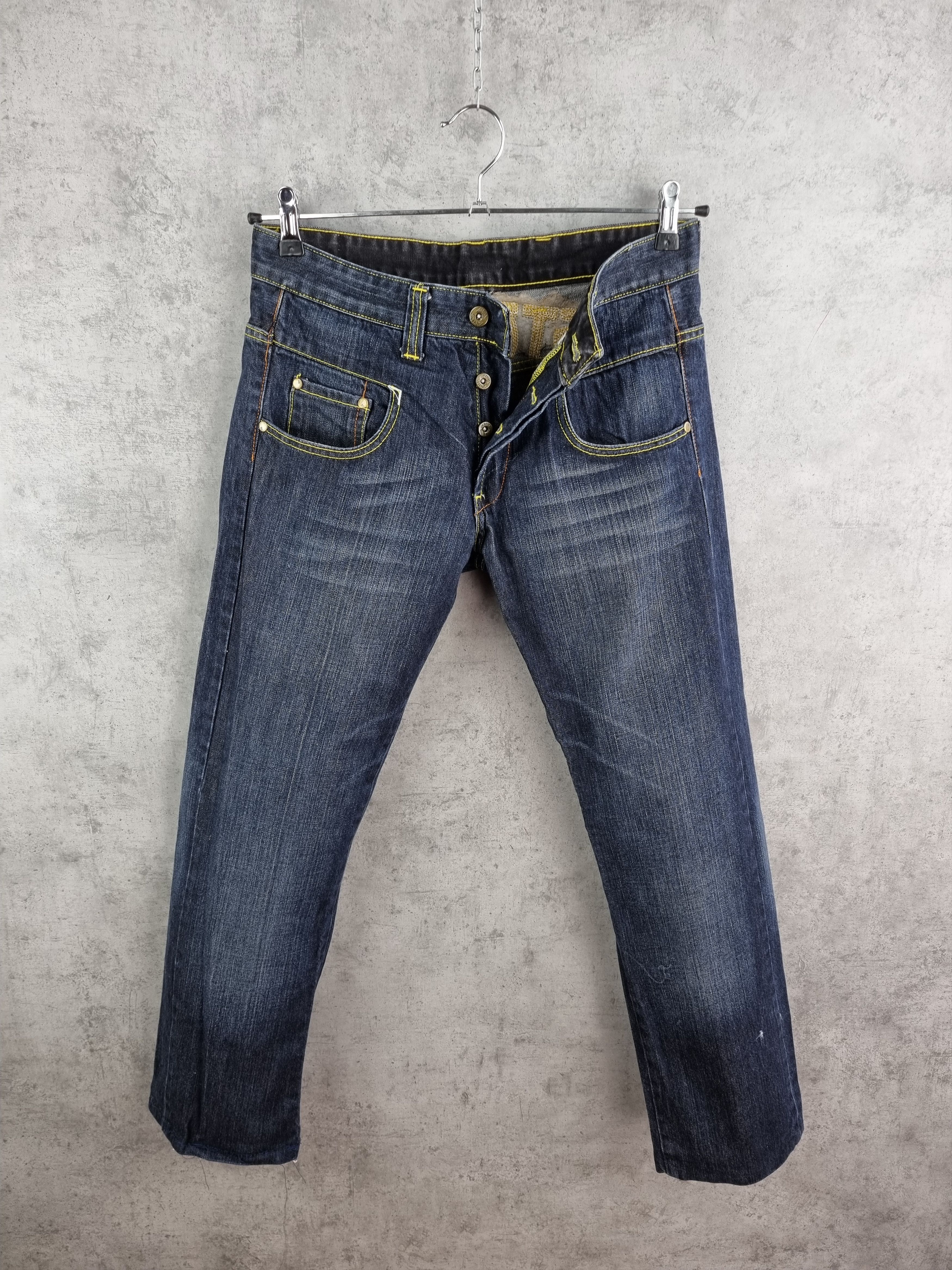 G-Star Rare Embroidered Big Logo Gstar Denim Jeans Size US 30 / EU 46 - 14 Thumbnail