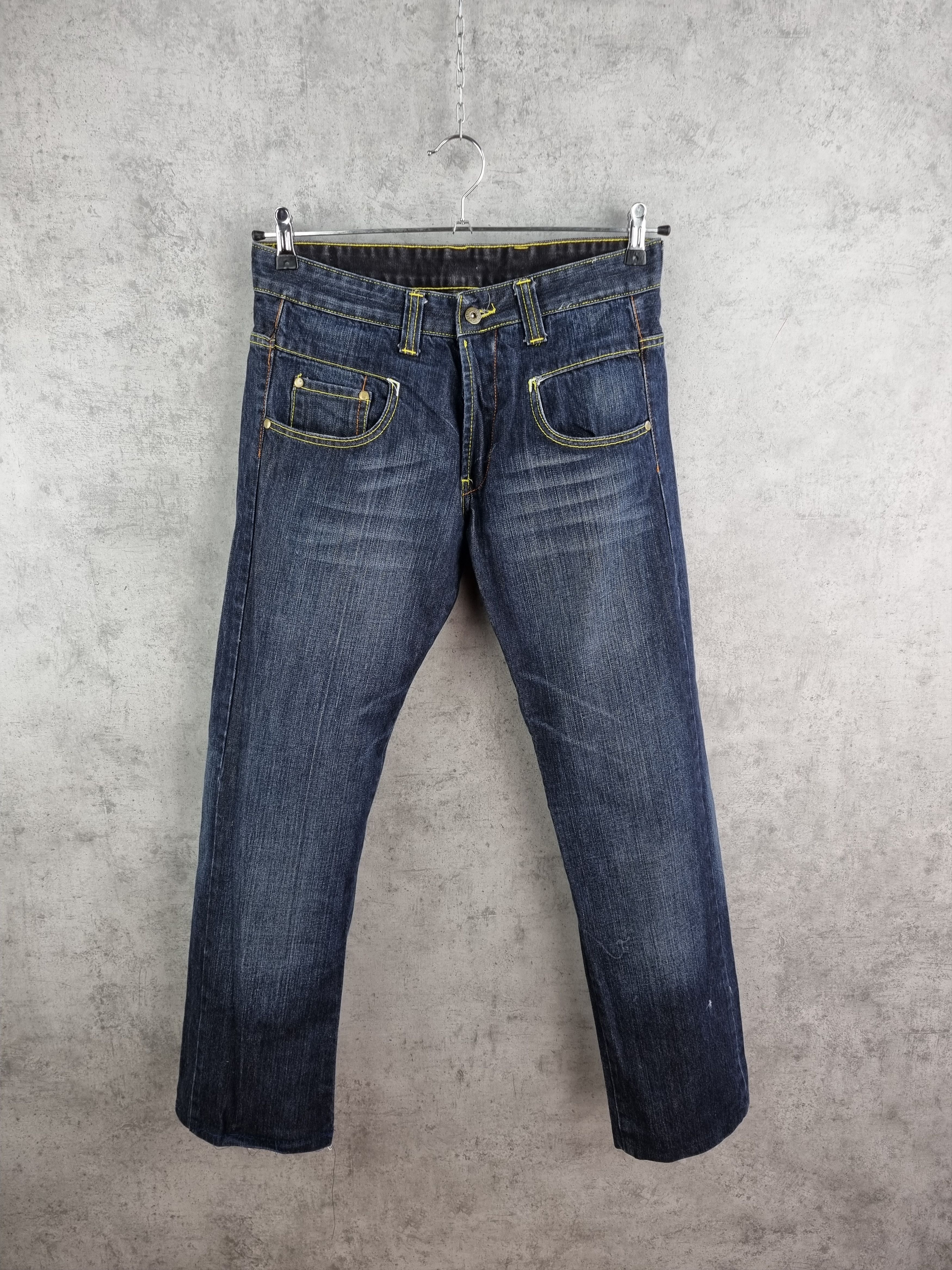 G-Star Rare Embroidered Big Logo Gstar Denim Jeans Size US 30 / EU 46 - 2 Thumbnail