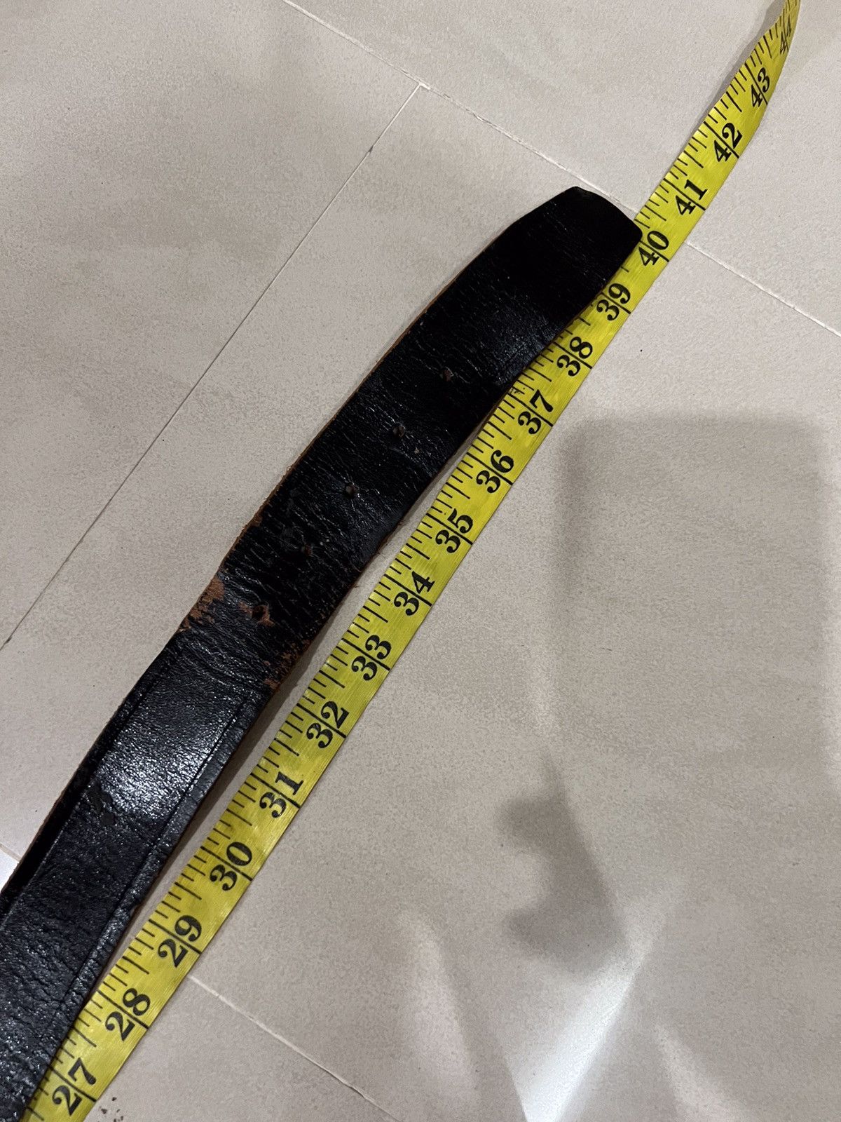 Vintage Rawlings Leather Buckle Belt Size ONE SIZE - 10 Thumbnail