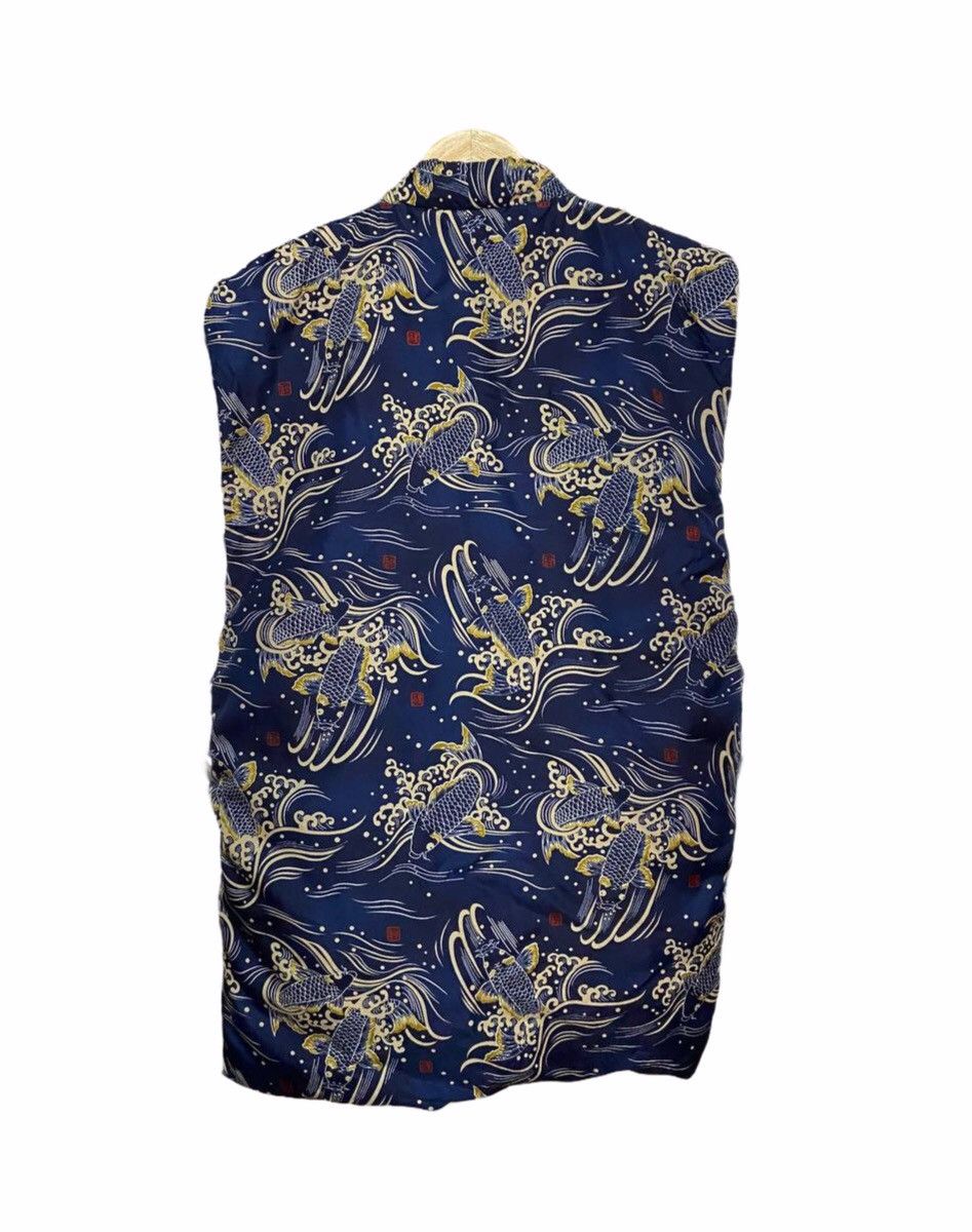 Japanese Brand VINTAGE SLEVELESS KOI FISH FULLPRINT Size US S / EU 44-46 / 1 - 3 Thumbnail