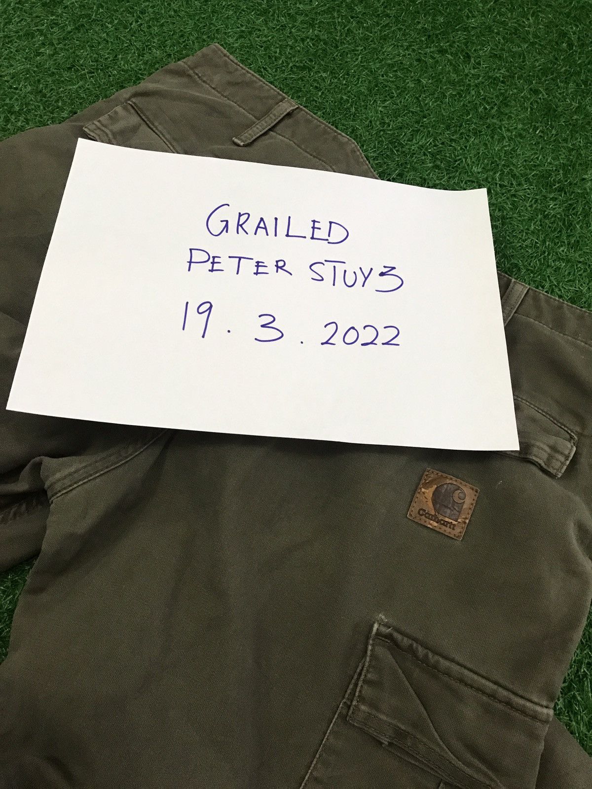 Carhartt Vintage Carhartt cargo pant Size US 34 / EU 50 - 12 Thumbnail