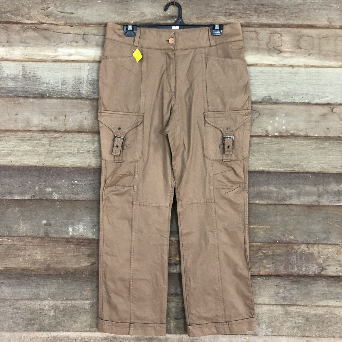 image of Vintage Japan Brown Multipocket Tactical Cargo Pants 3384, Men's (Size 31)