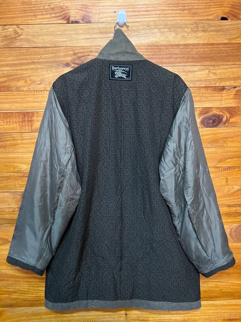Burberry VINTAGE BURBERRY WOOL SHAWL COLLAR JACKET Size US L / EU 52-54 / 3 - 11 Thumbnail
