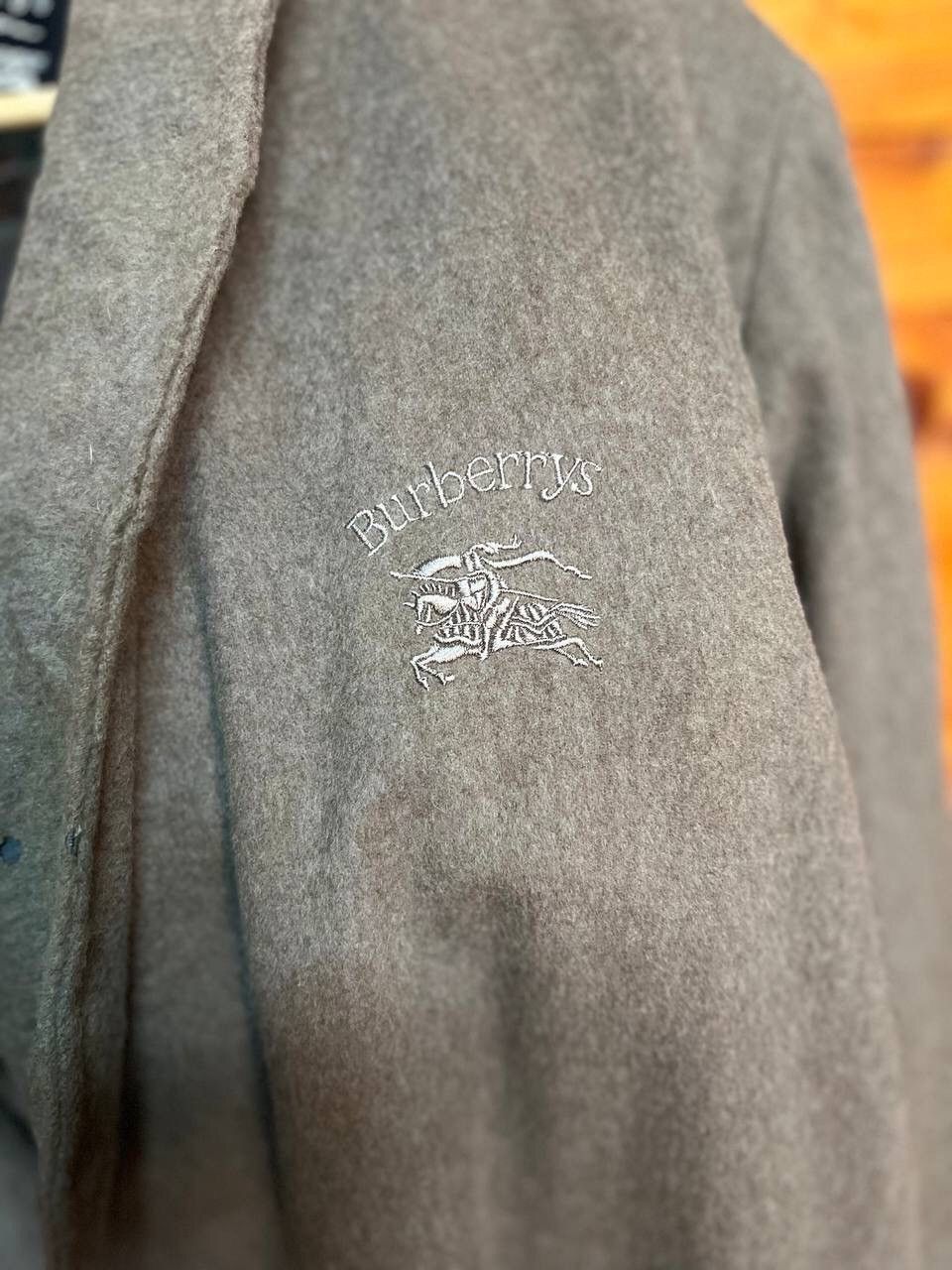 Burberry VINTAGE BURBERRY WOOL SHAWL COLLAR JACKET Size US L / EU 52-54 / 3 - 5 Thumbnail