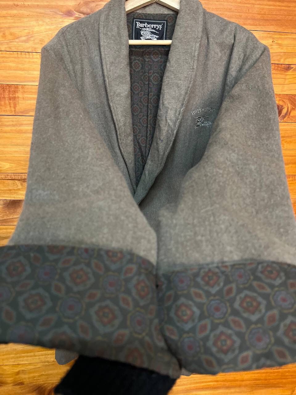 Burberry VINTAGE BURBERRY WOOL SHAWL COLLAR JACKET Size US L / EU 52-54 / 3 - 7 Thumbnail