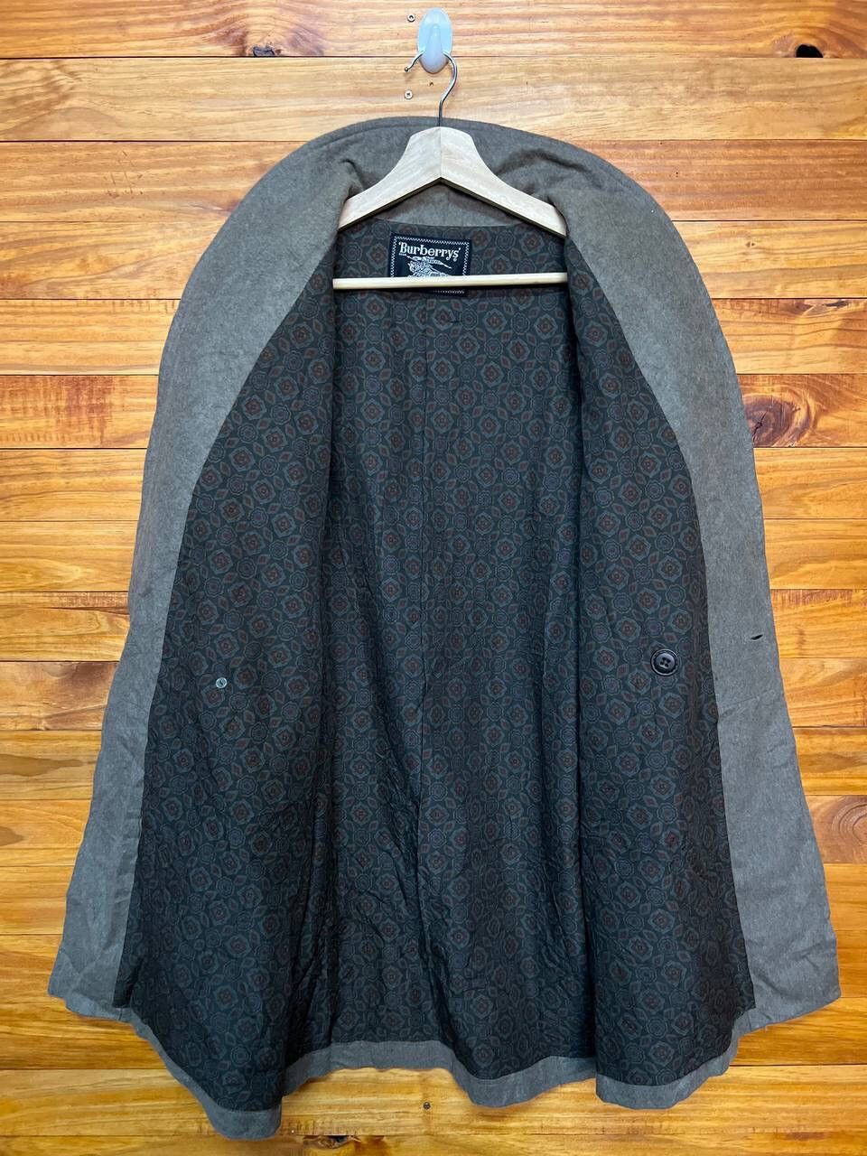 Burberry VINTAGE BURBERRY WOOL SHAWL COLLAR JACKET Size US L / EU 52-54 / 3 - 9 Thumbnail