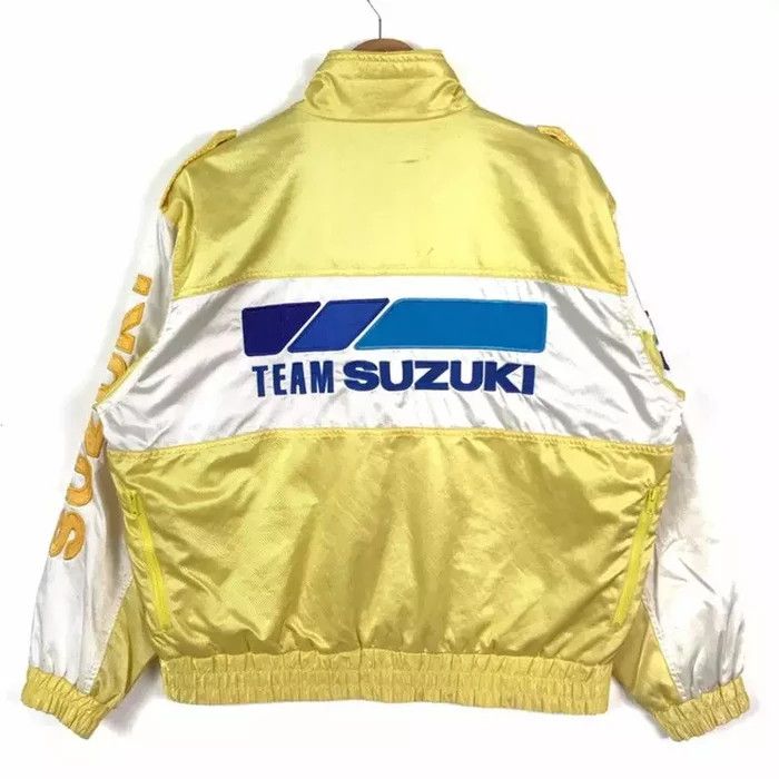 Vintage Vintage 80s SUZUKI TEAM RACING Windbreaker Jacket Size US L / EU 52-54 / 3 - 1 Thumbnail