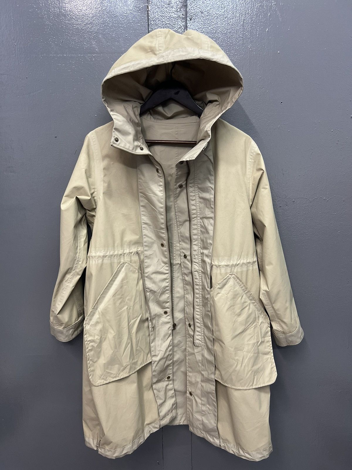 Japanese Brand ARCHIVE UNIQLO PARKAS WATERPROOF WITH HOODIE Size US S / EU 44-46 / 1 - 12 Thumbnail