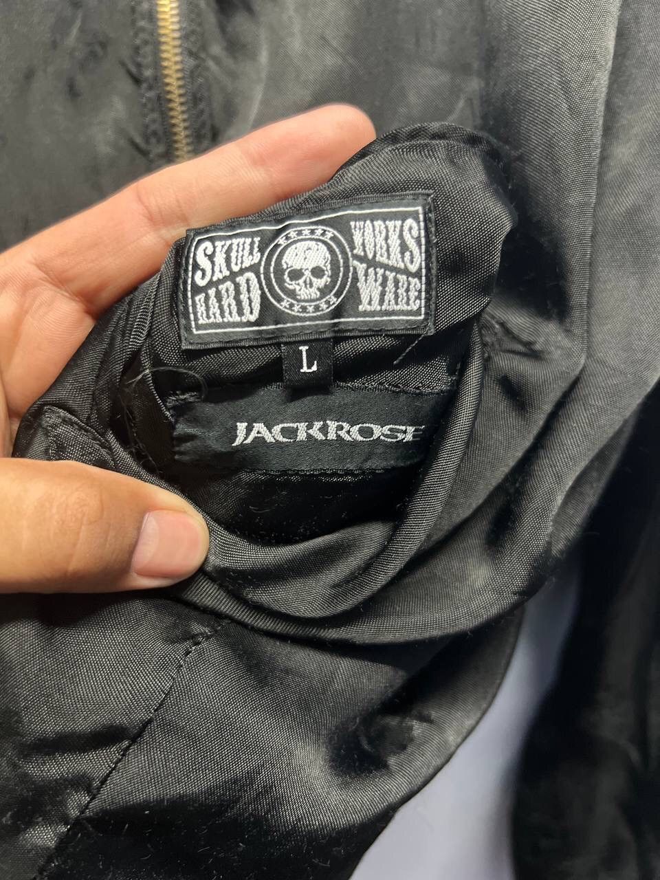 JACKROSE ☠️JACK ROSE SKULL WORKS HARD WAVE EMBROIDERED Size US L / EU 52-54 / 3 - 10 Thumbnail