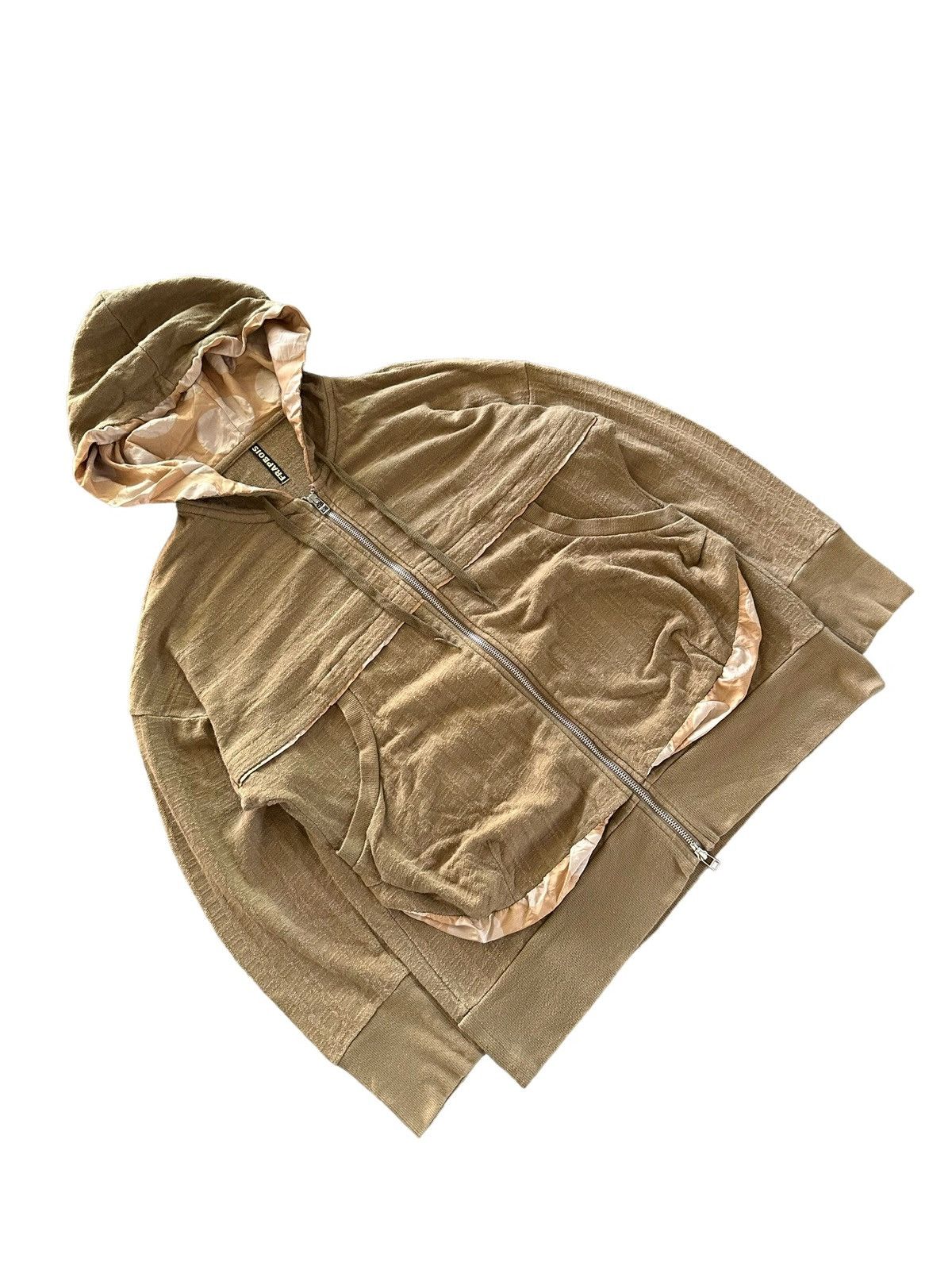 Frapbois FW2005 Frapbois cargo hybrid zipper hoodie Size US M / EU 48-50 / 2 - 5 Thumbnail