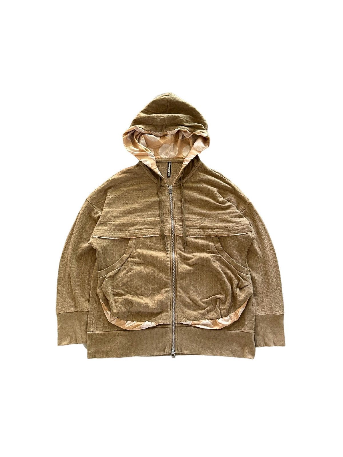 Frapbois FW2005 Frapbois cargo hybrid zipper hoodie Size US M / EU 48-50 / 2 - 4 Thumbnail