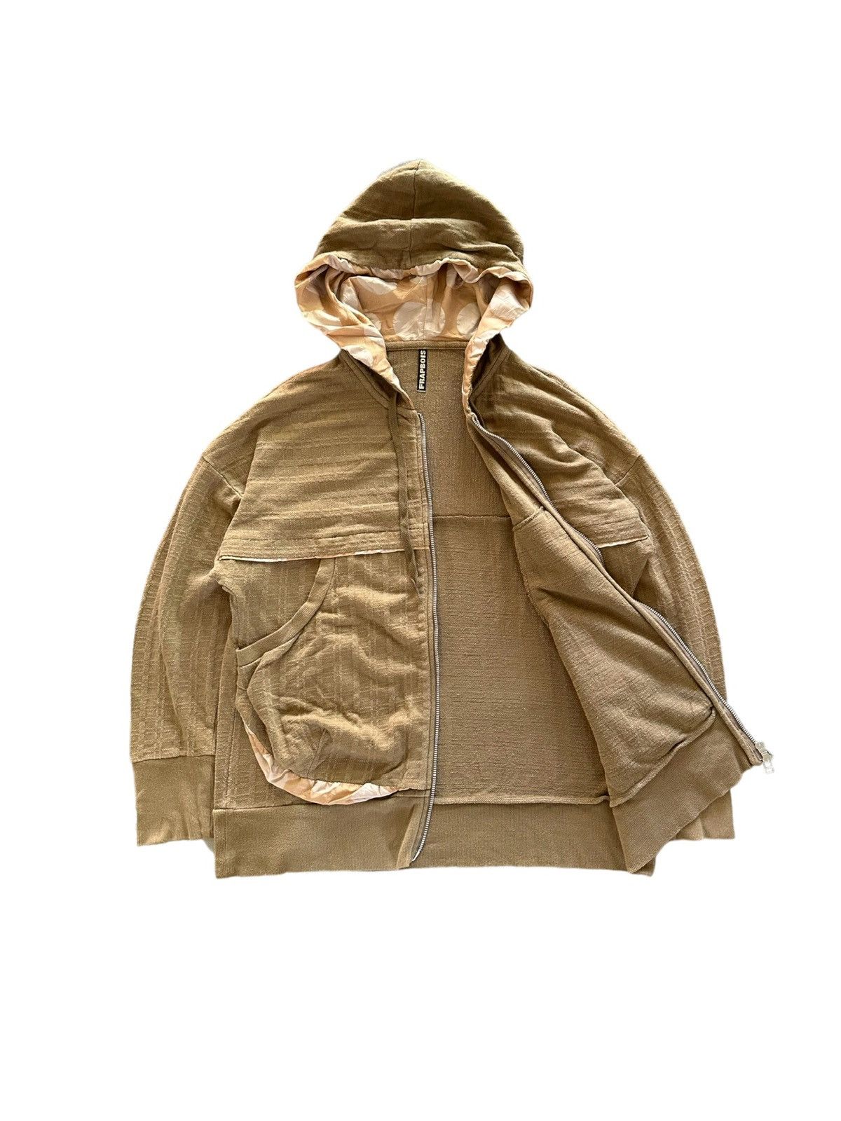Frapbois FW2005 Frapbois cargo hybrid zipper hoodie Size US M / EU 48-50 / 2 - 3 Thumbnail