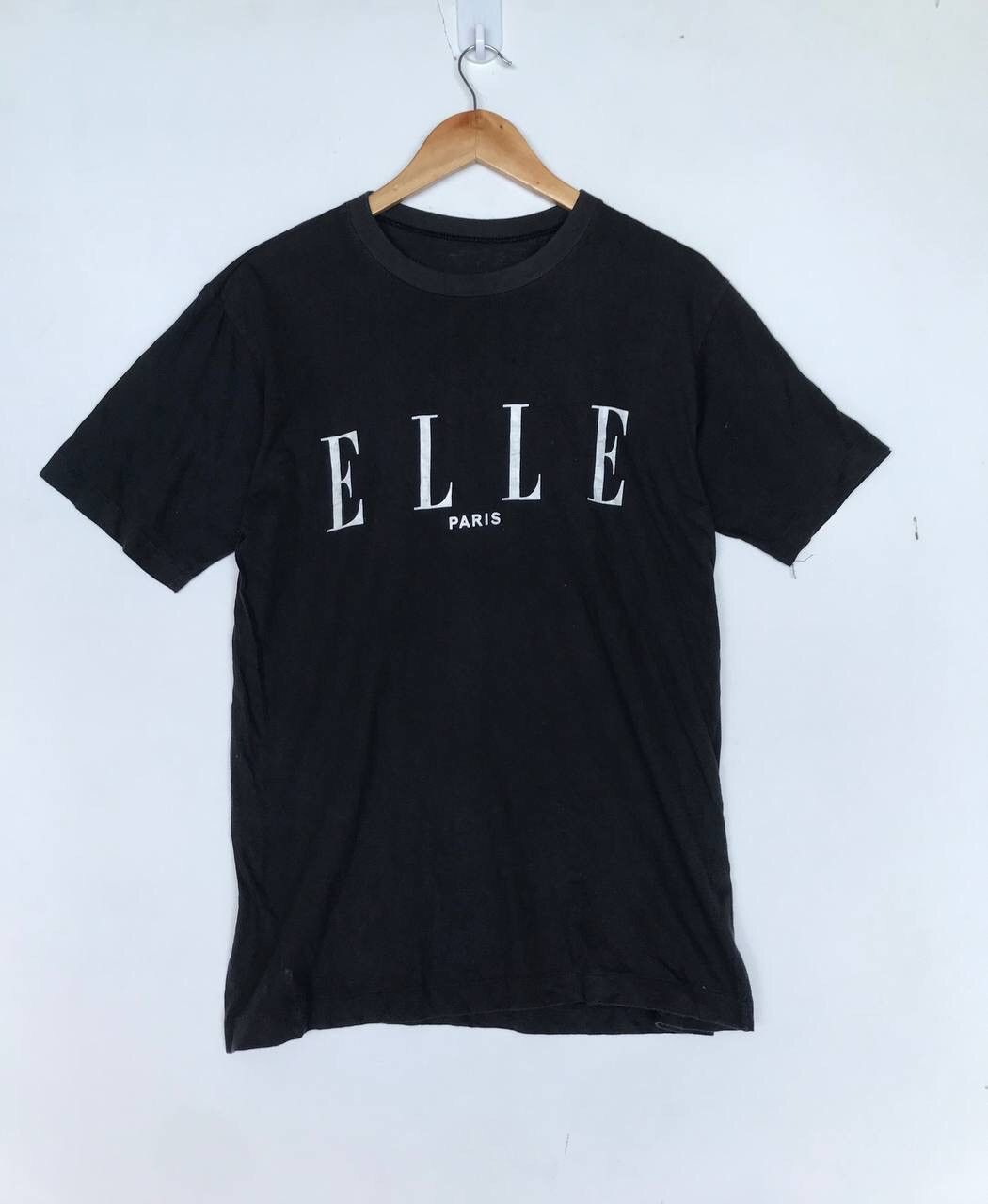 Japanese Brand Elle paris vintage t shirt single stitch Size US M / EU 48-50 / 2 - 1 Thumbnail