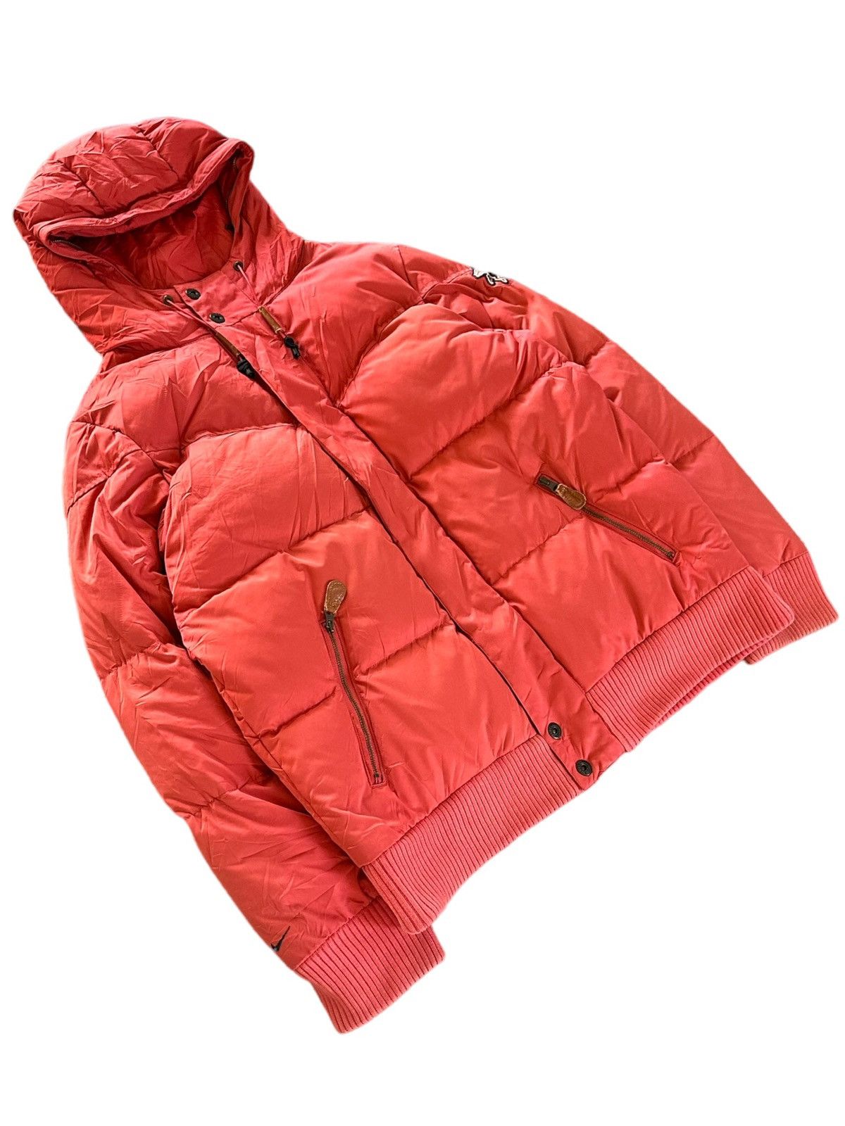 Nike F/W2005 - Nike puffer bomber zipper jacket Size US M / EU 48-50 / 2 - 5 Thumbnail