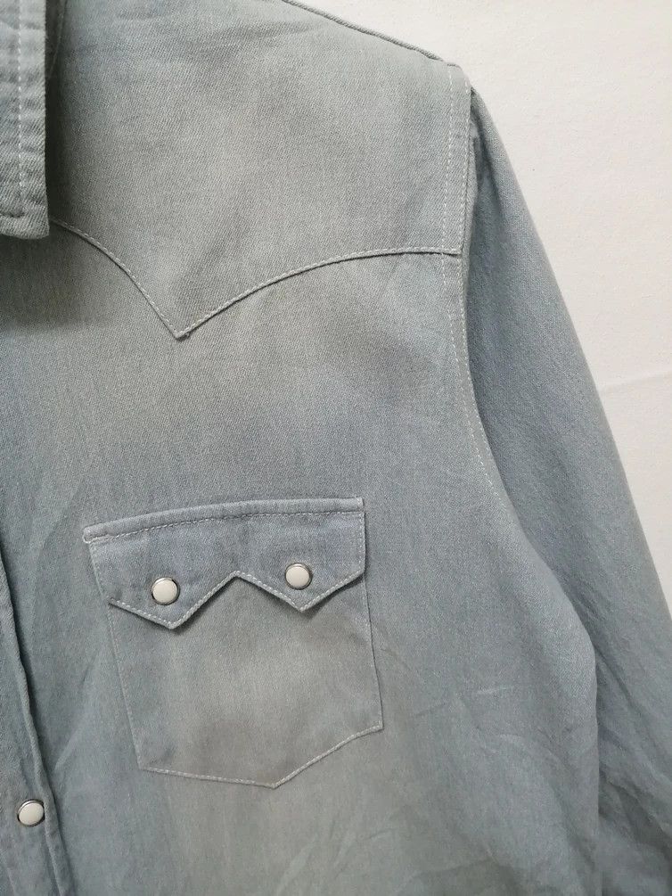 Denime Japanese Brand DENIME Denim Shirt Size US L / EU 52-54 / 3 - 5 Thumbnail