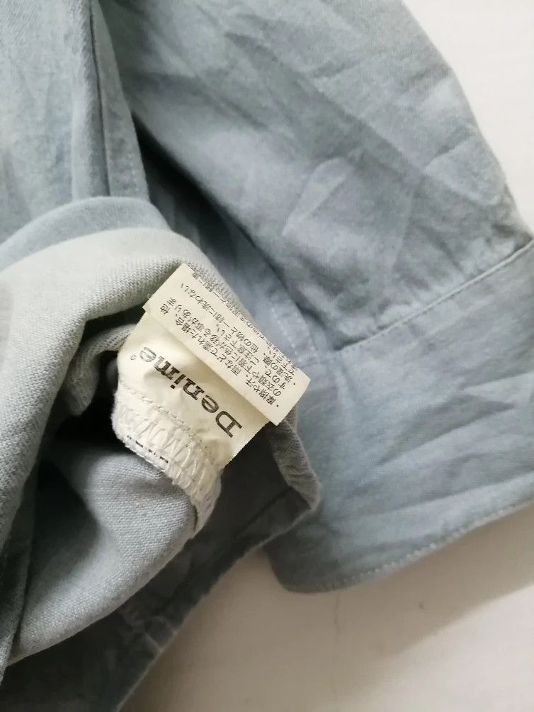 Denime Japanese Brand DENIME Denim Shirt Size US L / EU 52-54 / 3 - 7 Thumbnail