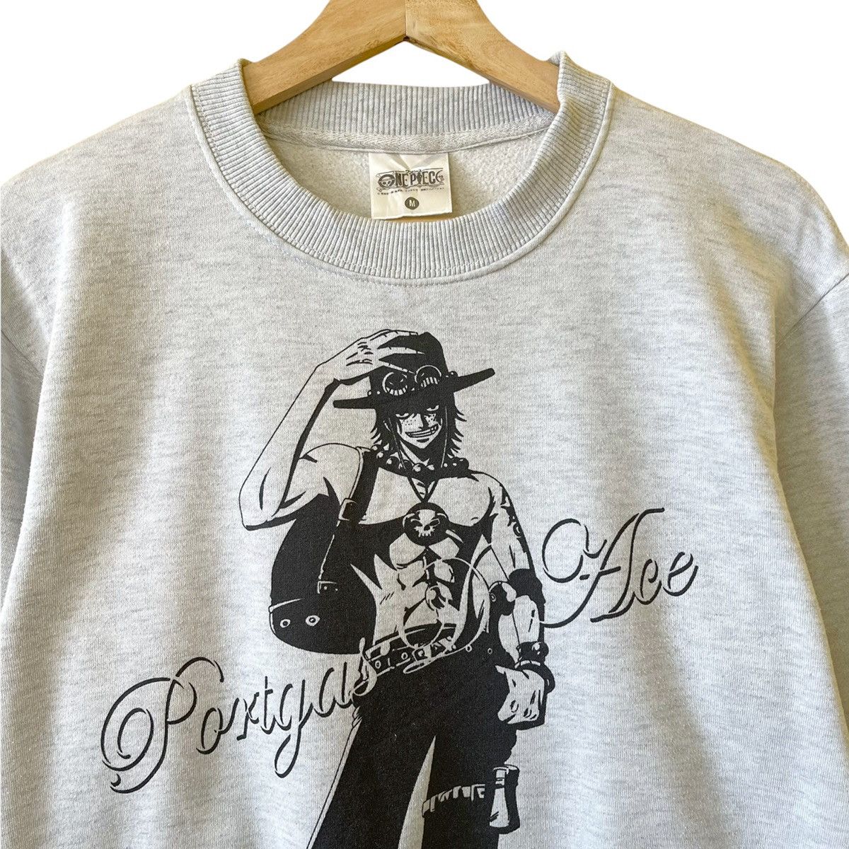 Anime Vintage One Piece Big Logo Crewneck Sweatshirt Size M Size US M / EU 48-50 / 2 - 4 Thumbnail