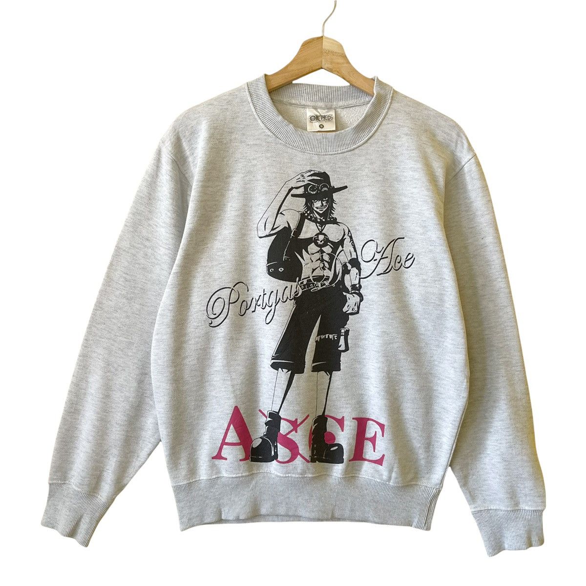 Anime Vintage One Piece Big Logo Crewneck Sweatshirt Size M Size US M / EU 48-50 / 2 - 1 Thumbnail