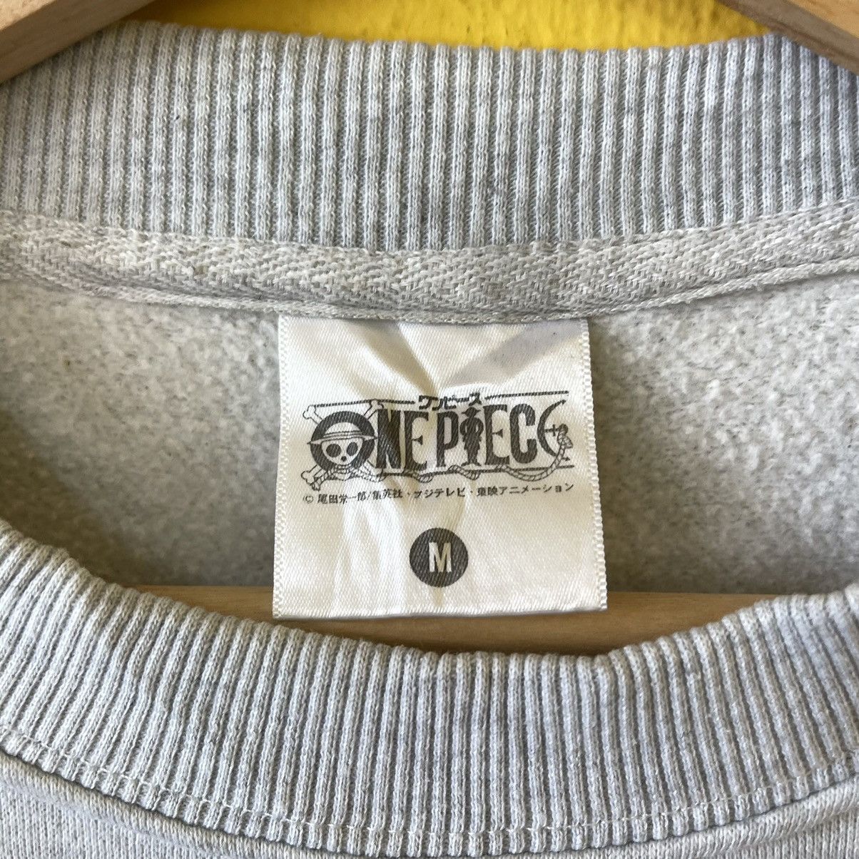 Anime Vintage One Piece Big Logo Crewneck Sweatshirt Size M Size US M / EU 48-50 / 2 - 9 Thumbnail
