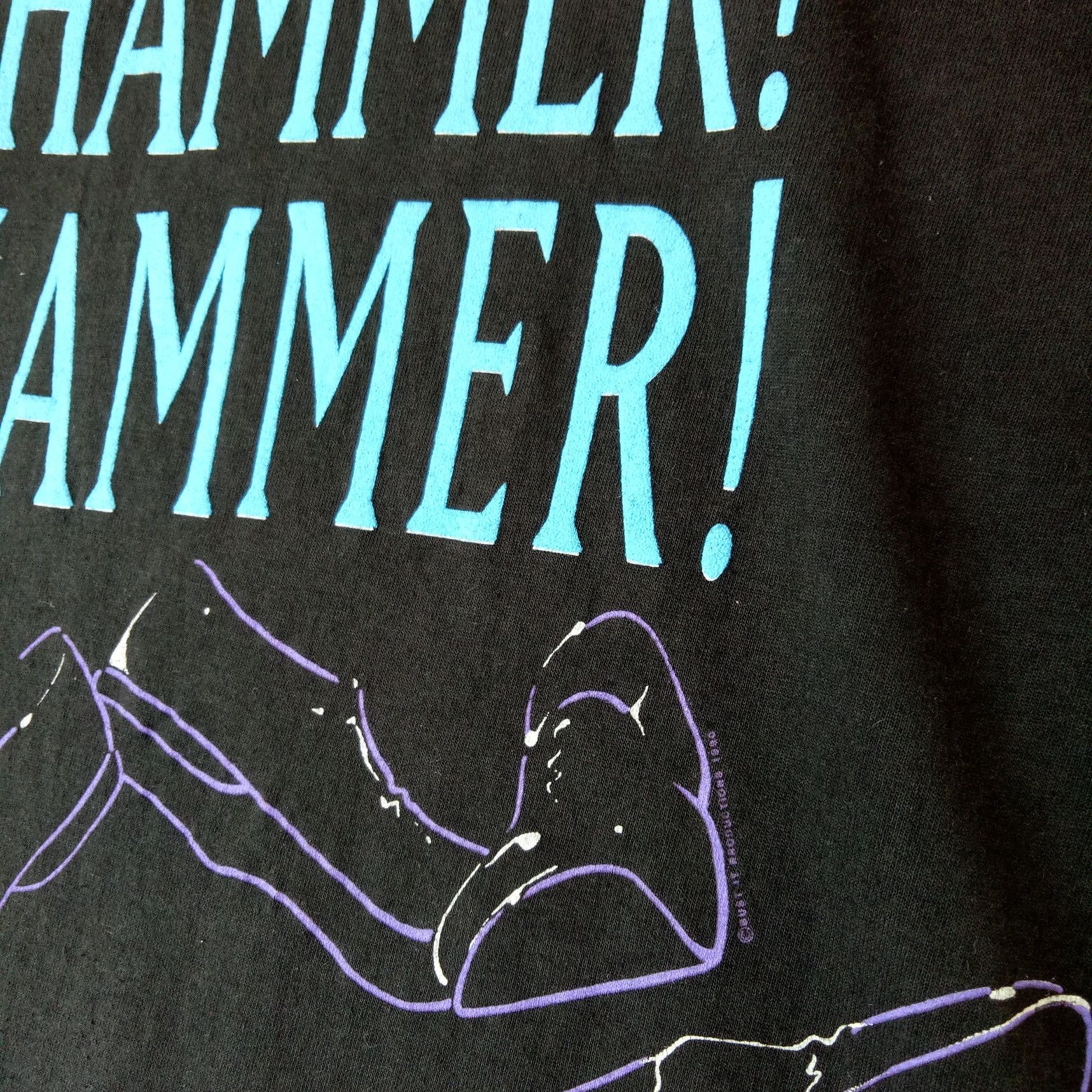 Band Tees VINTAGE MC Hammer American hip hop rap tee t-shirt Size US L / EU 52-54 / 3 - 3 Thumbnail