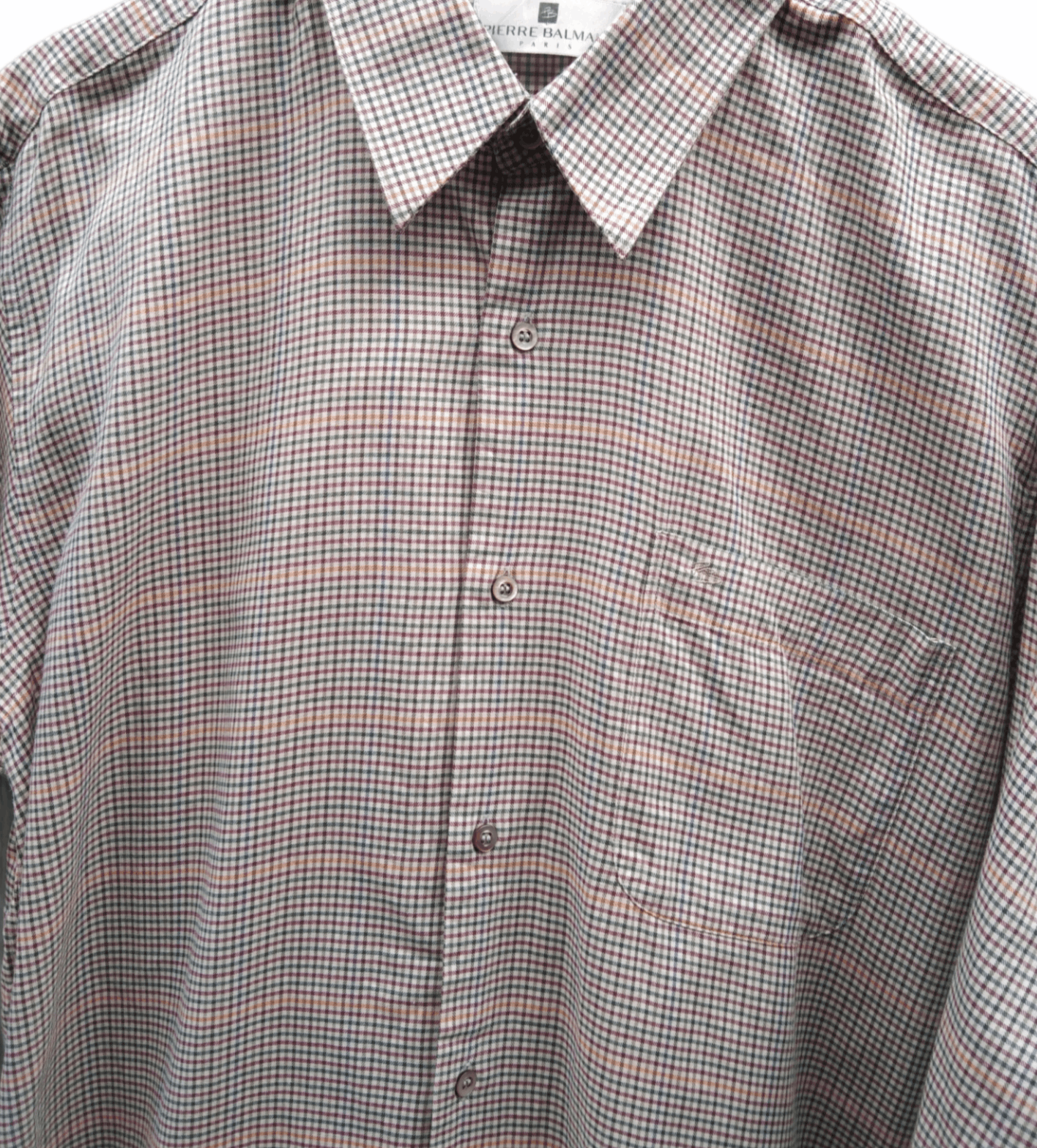 Pierre Balmain × Vintage Pierre Balmain Button Up Shirt Size US L / EU 52-54 / 3 - 2 Thumbnail