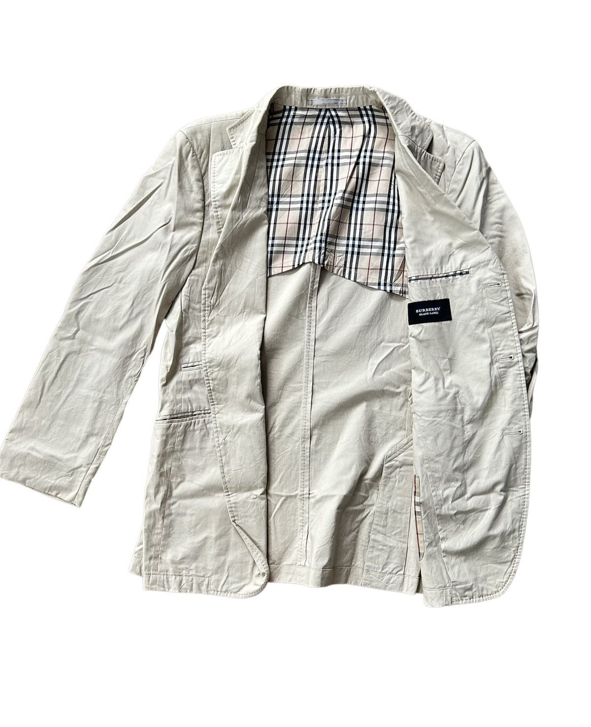 Burberry Burberry Checker Black Label Size 40R - 3 Thumbnail