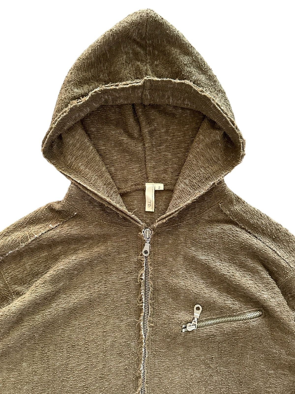 Slick 00’s Slick Japan fuzzy zipper hoodie Size US M / EU 48-50 / 2 - 7 Thumbnail