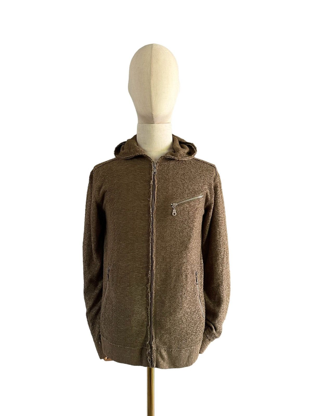 Slick 00’s Slick Japan fuzzy zipper hoodie Size US M / EU 48-50 / 2 - 8 Thumbnail