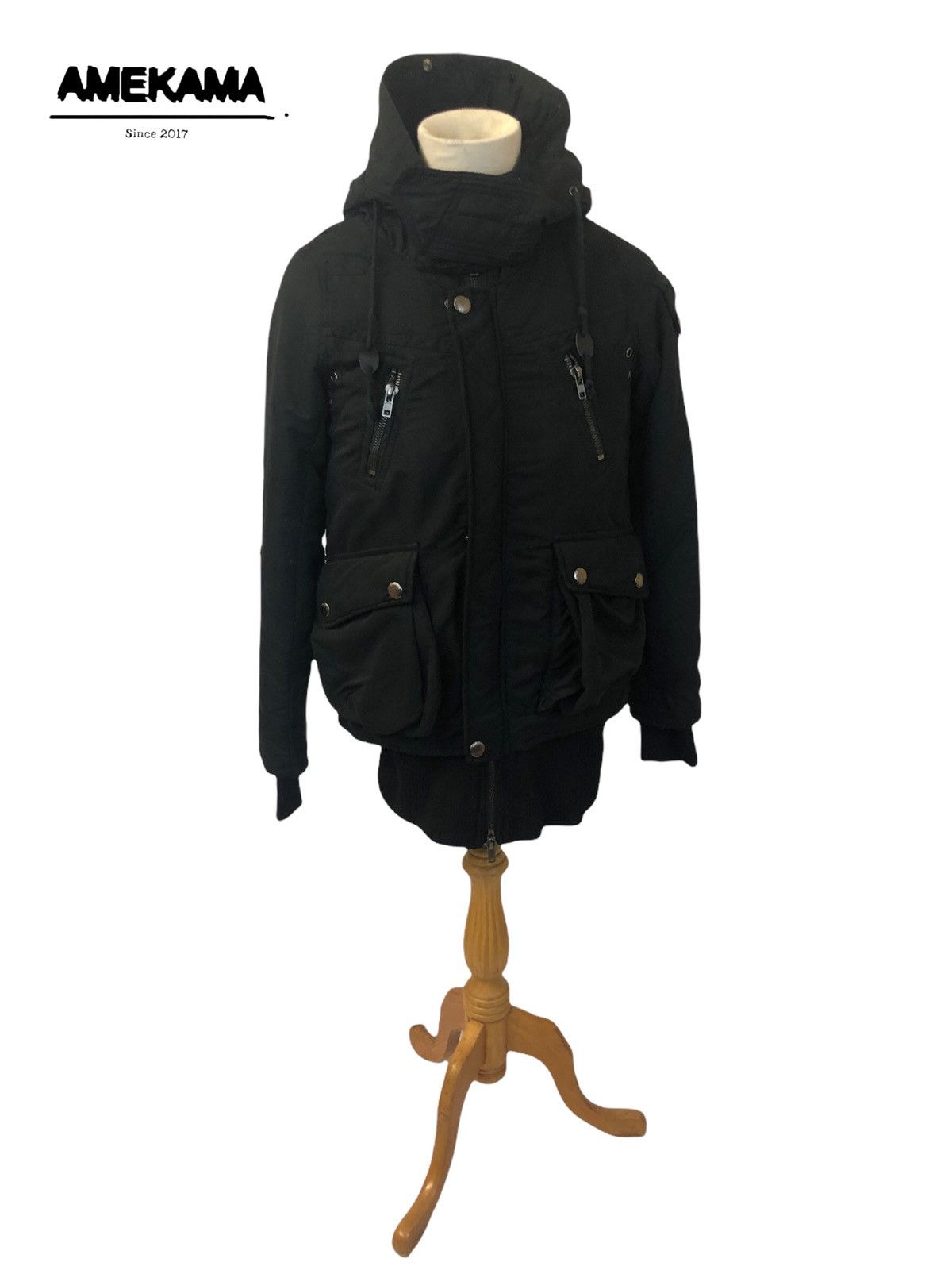 If Six Was Nine 🇯🇵 Japanese Brand Egoist Long Jacket Tactical Style Size US M / EU 48-50 / 2 - 7 Thumbnail
