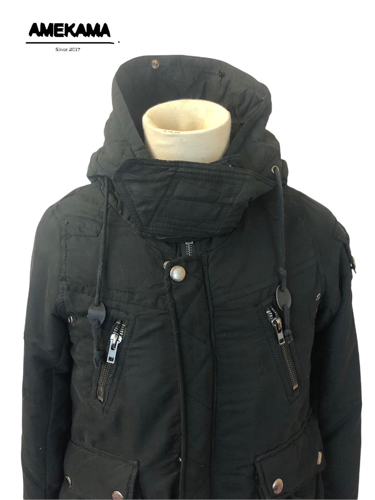 If Six Was Nine 🇯🇵 Japanese Brand Egoist Long Jacket Tactical Style Size US M / EU 48-50 / 2 - 3 Thumbnail
